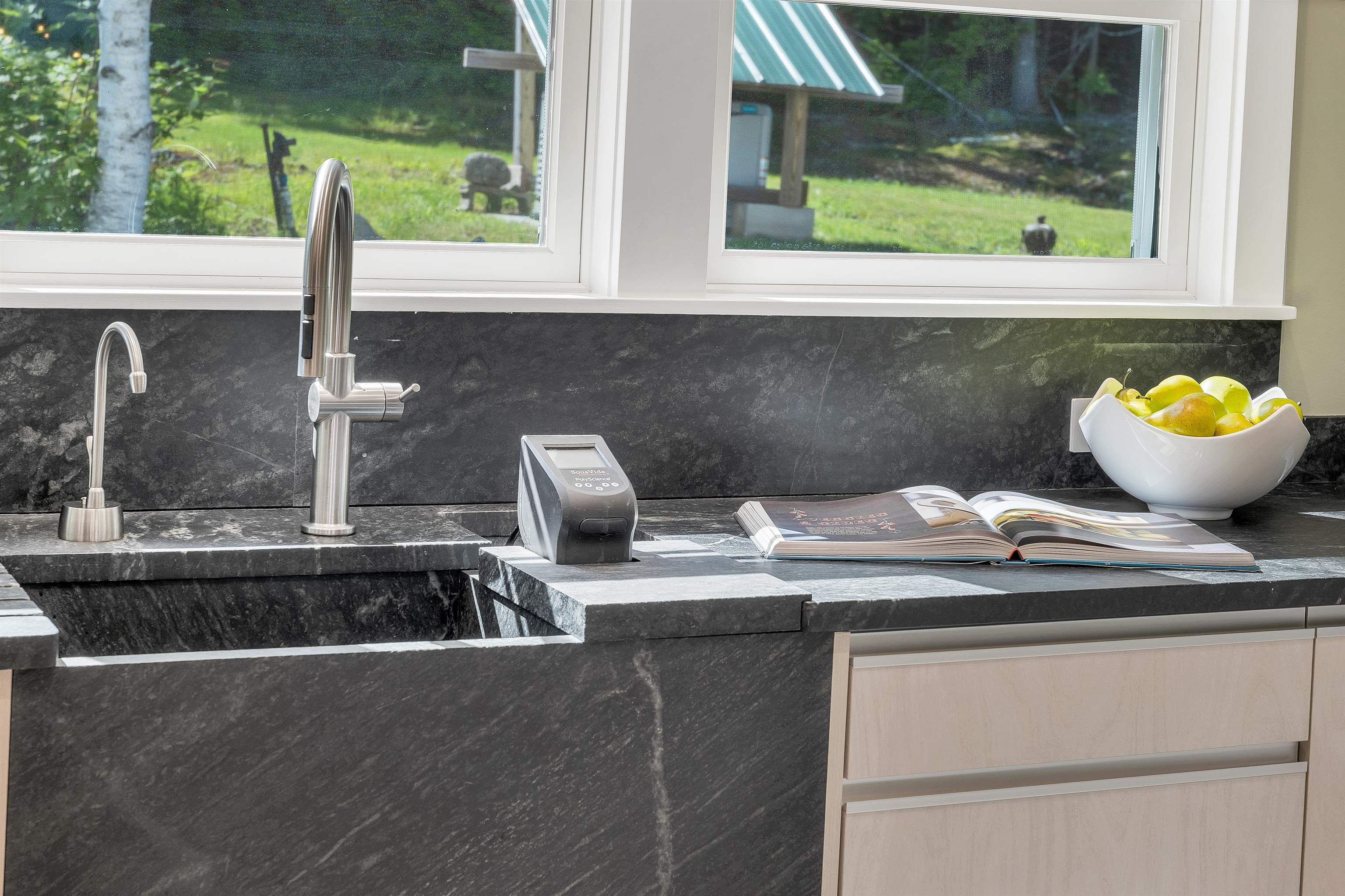 Sous Vide Stations & Soapstone Counters