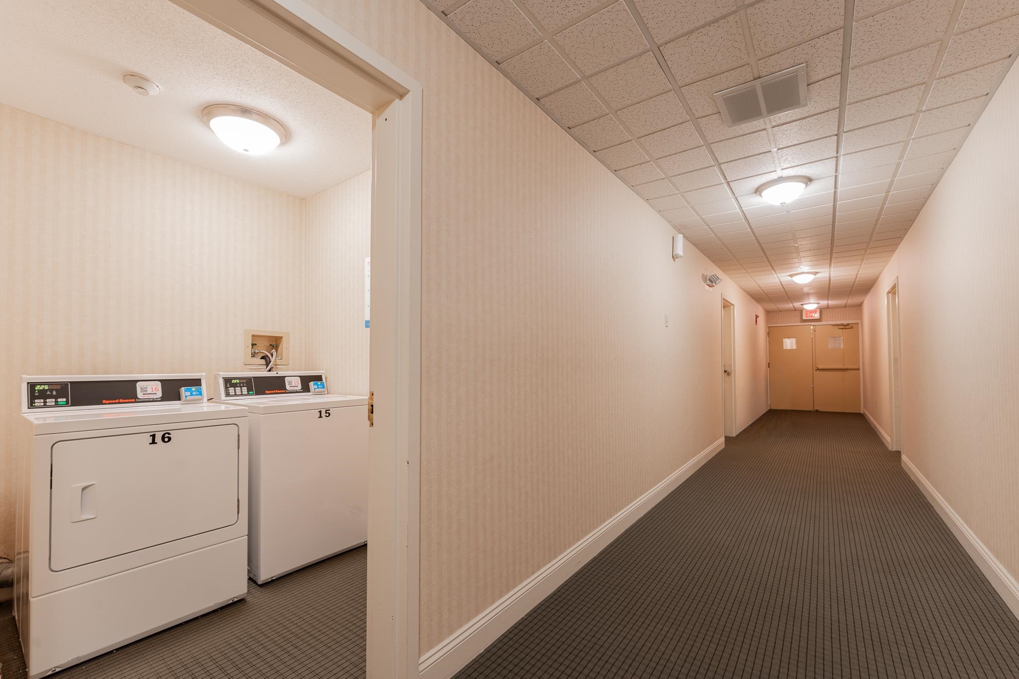 Laundry room right next door