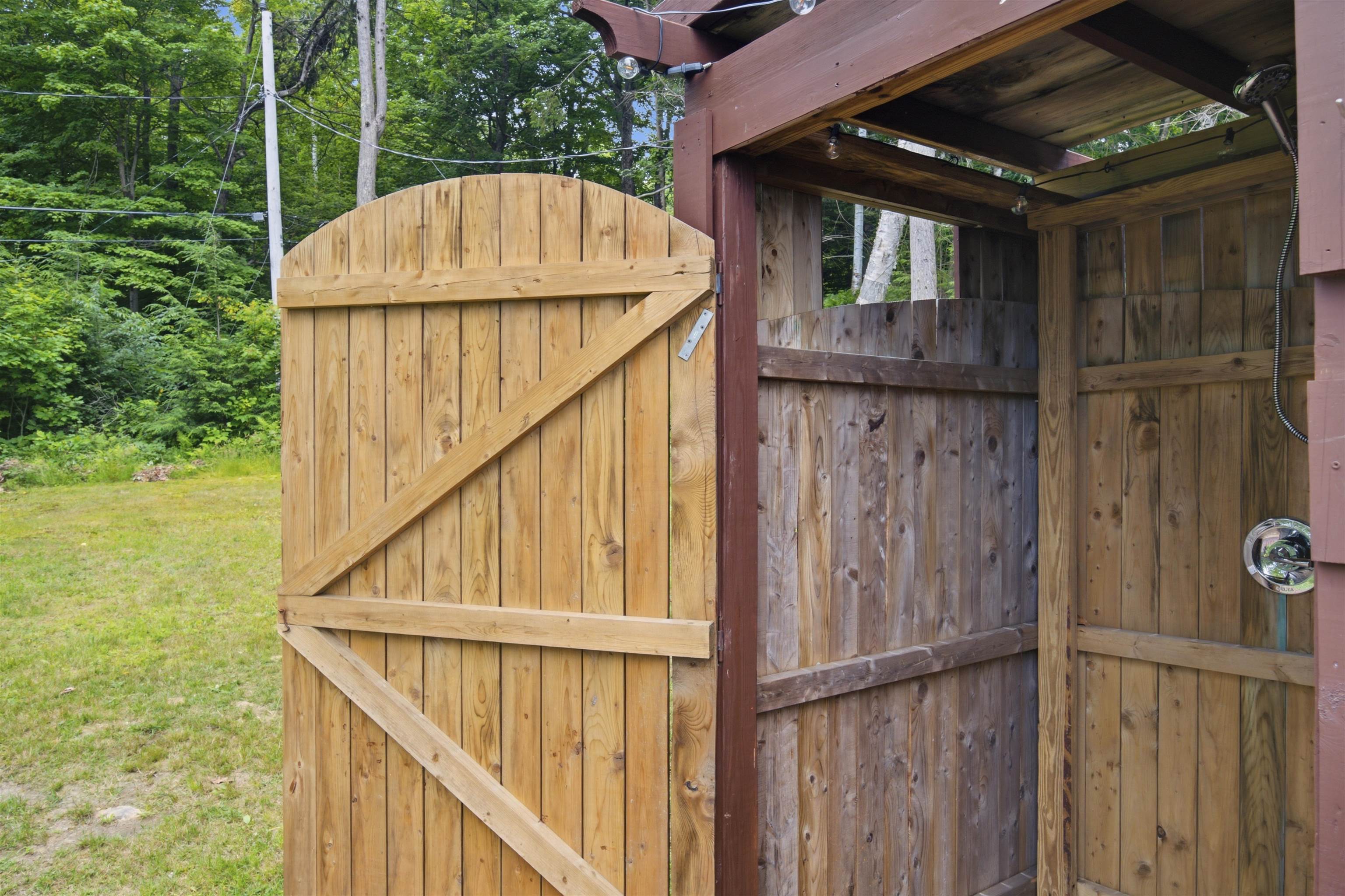 Outdoor shower