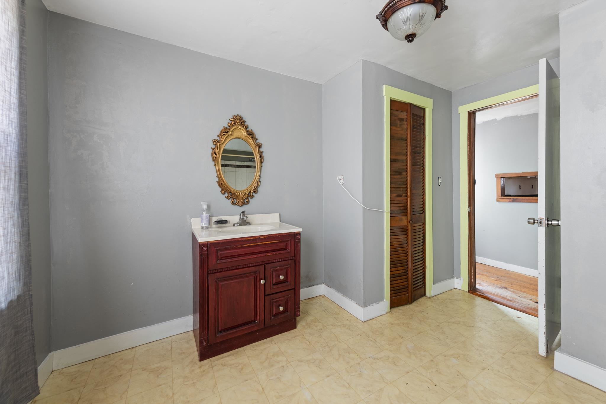 Add a double vanity for extra space