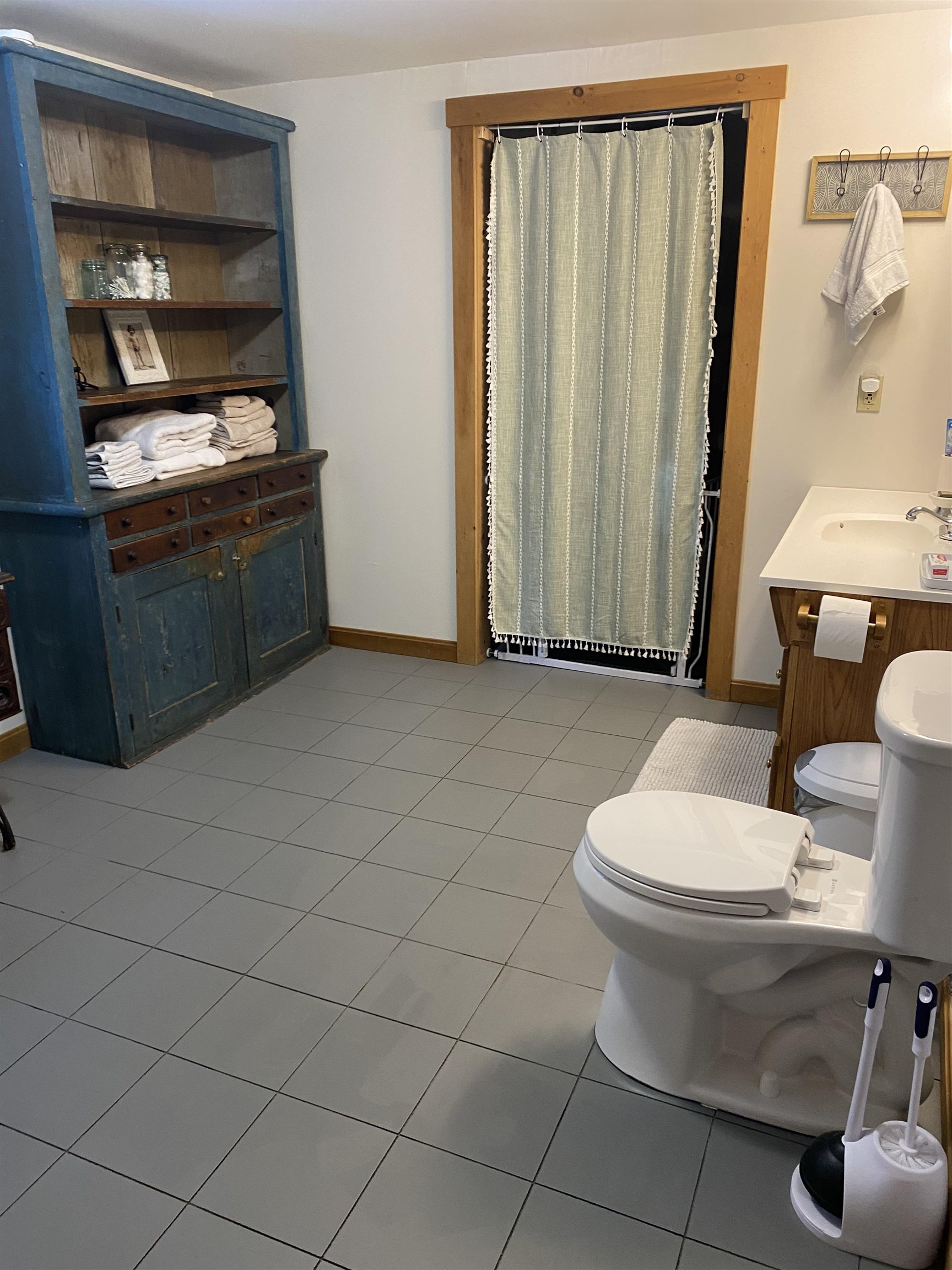 Bath and utility room