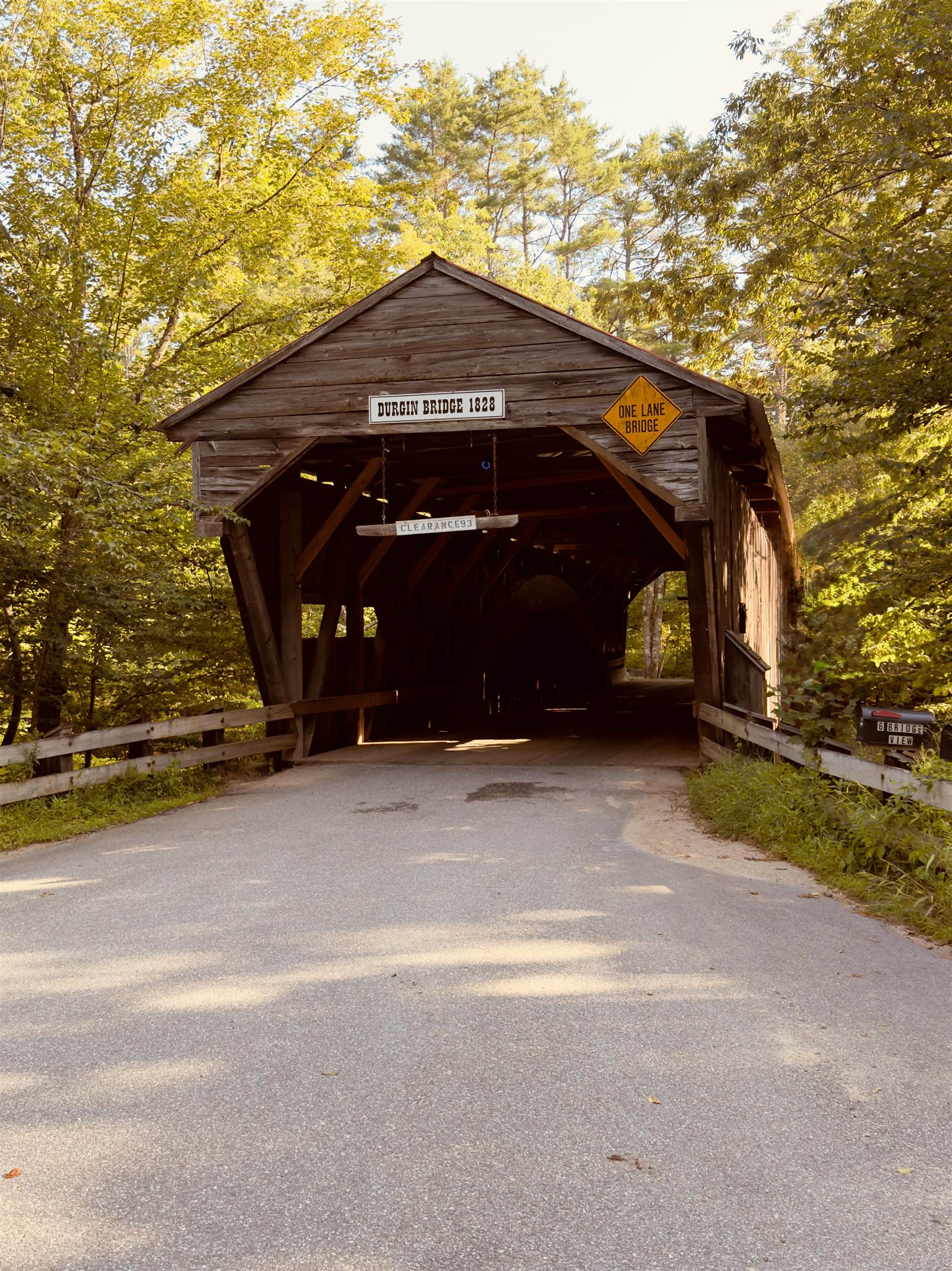 The Durgin Bridge of North Sandwich