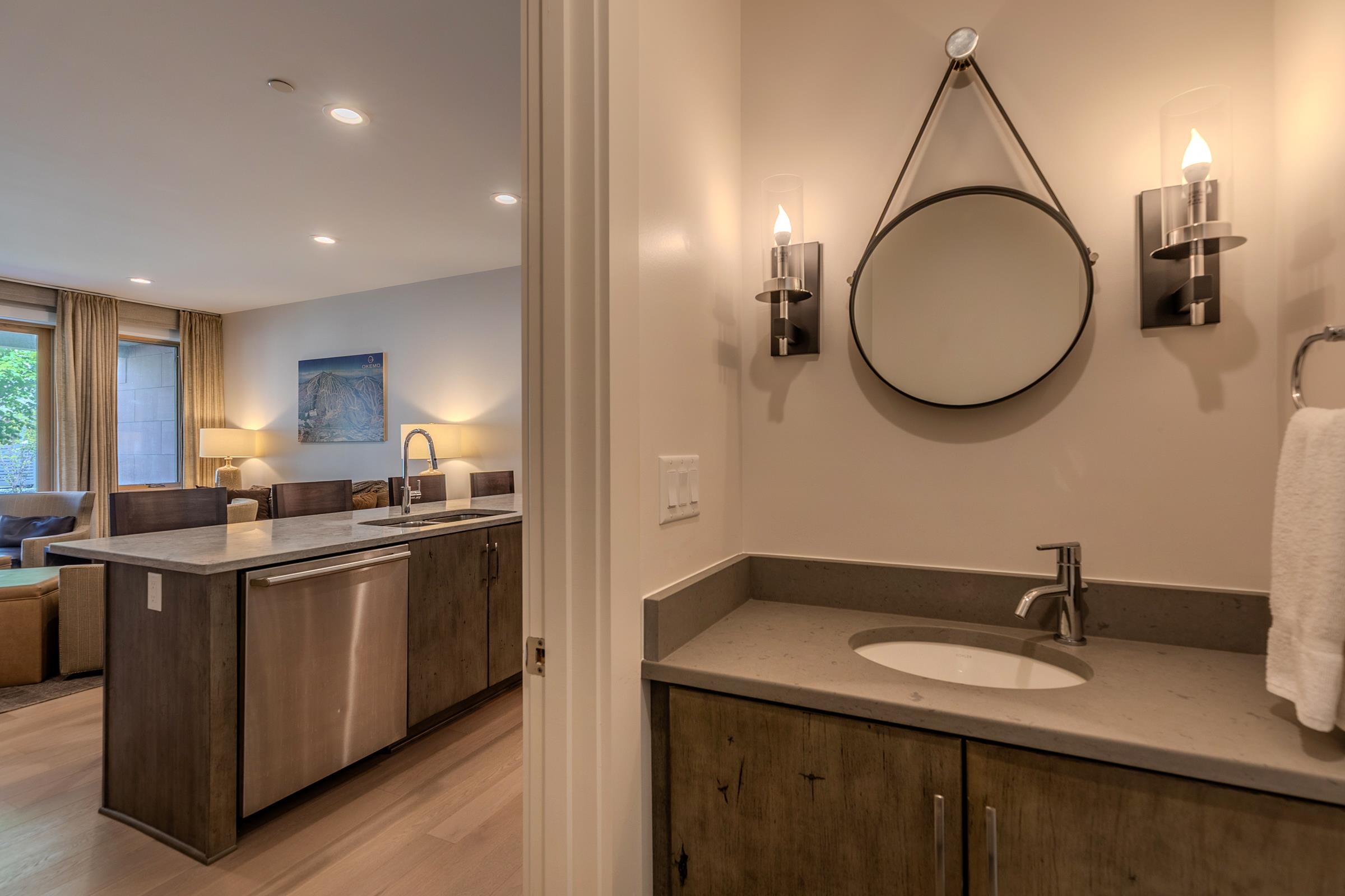1/2 bath on main level