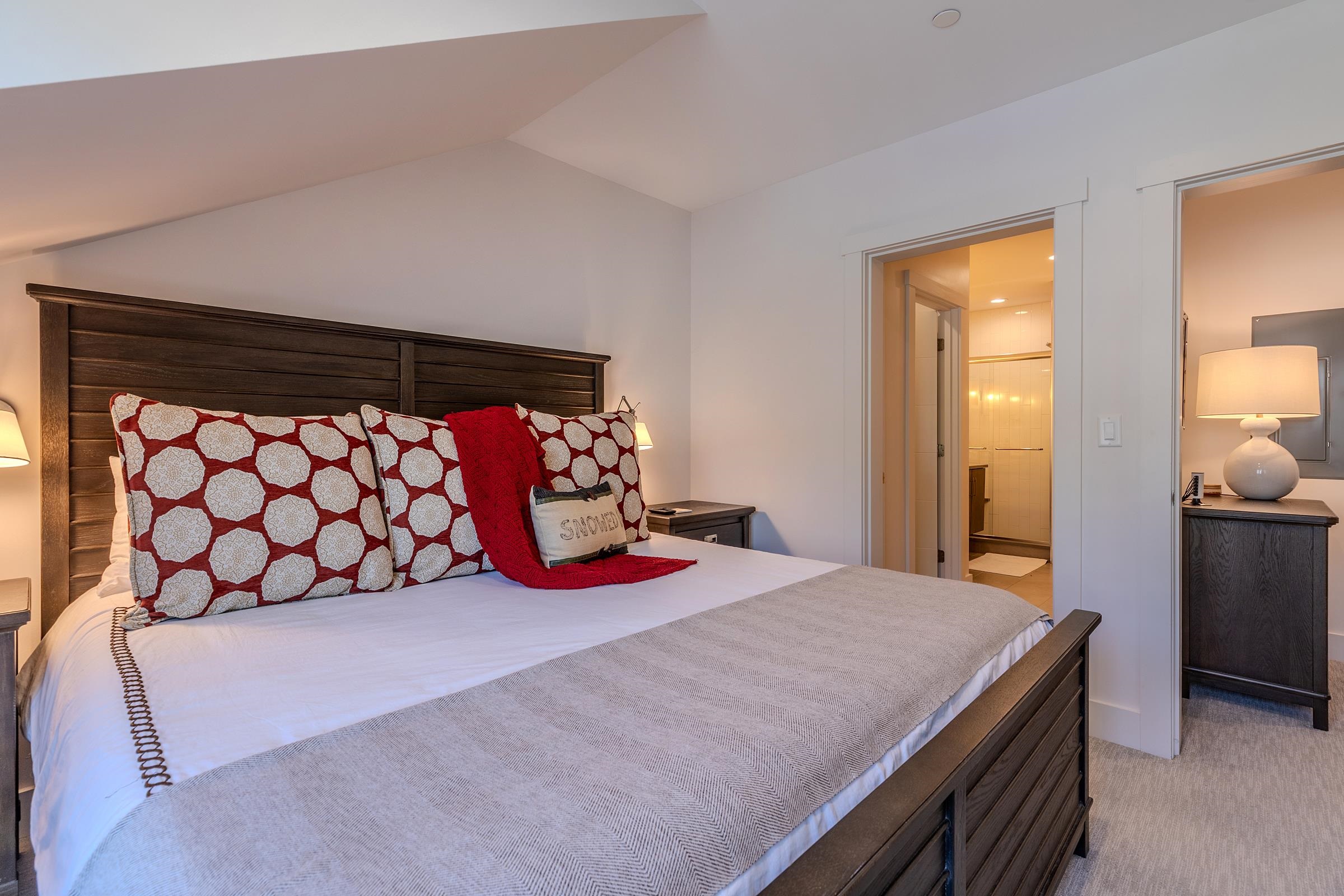 Primary bedroom with bathroom