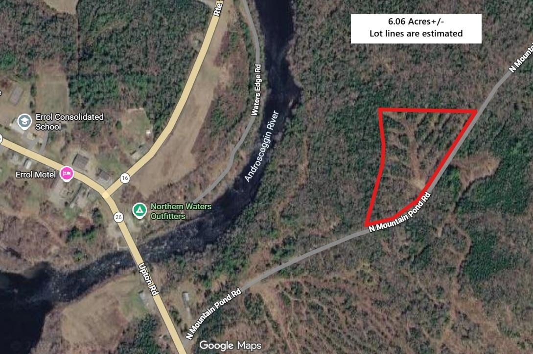 Lot 3 North Mountain Pond Rd, Errol, NH 03579