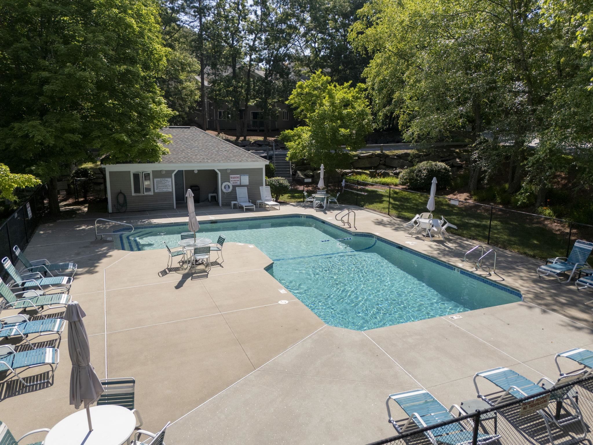 Pool across the street