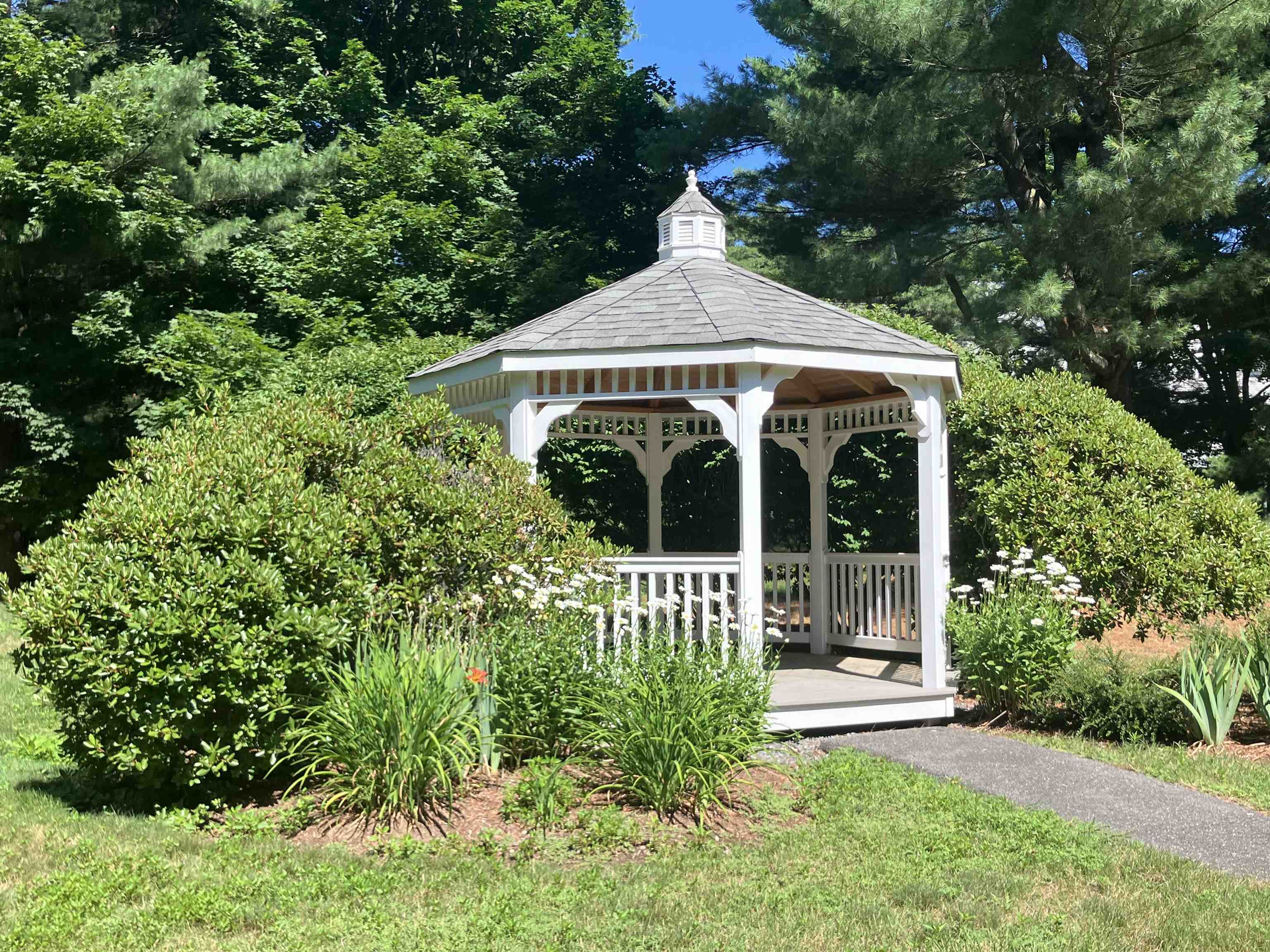 Pretty Gazebo near Walking Trails