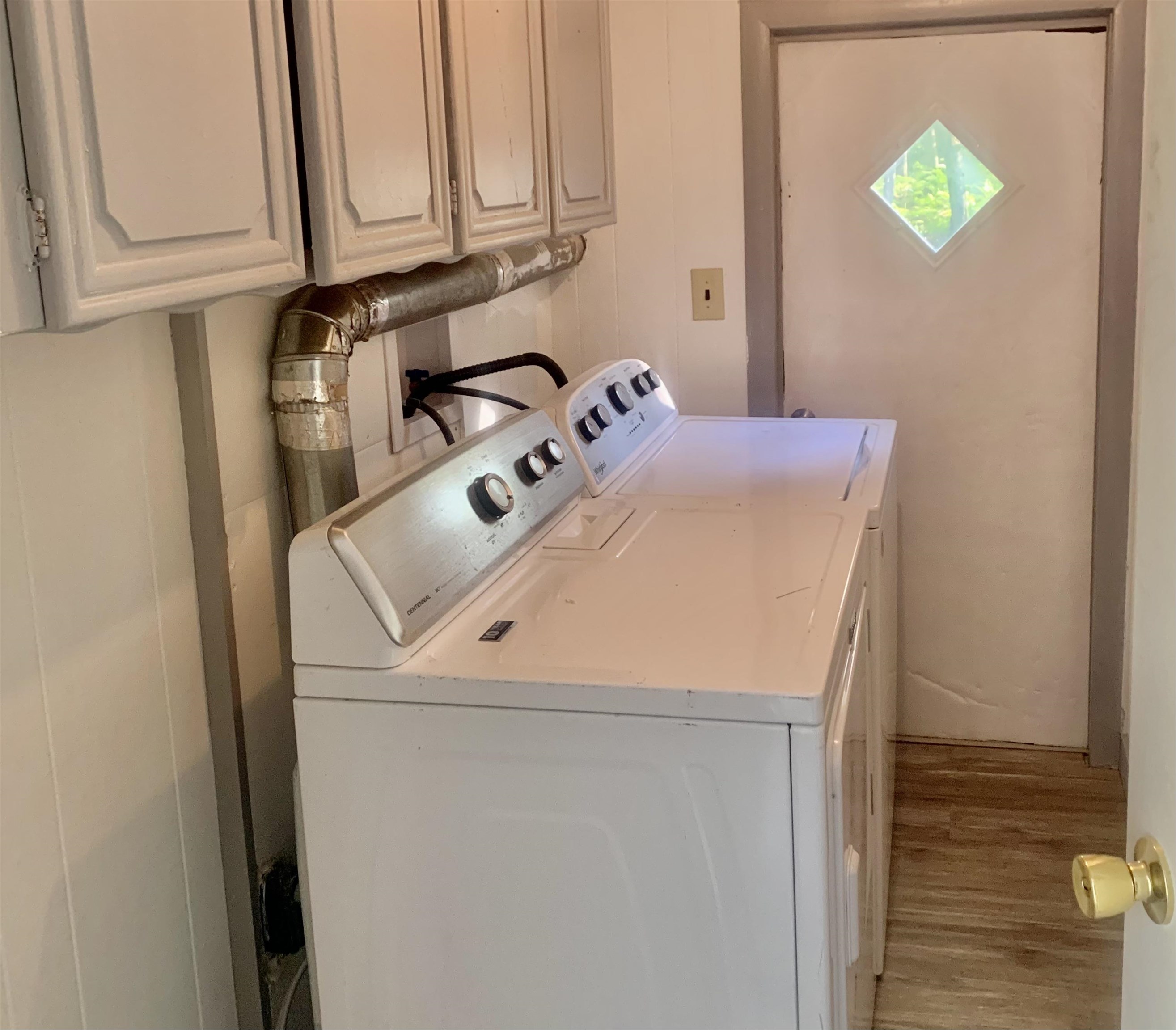 Laundry Room with Exit