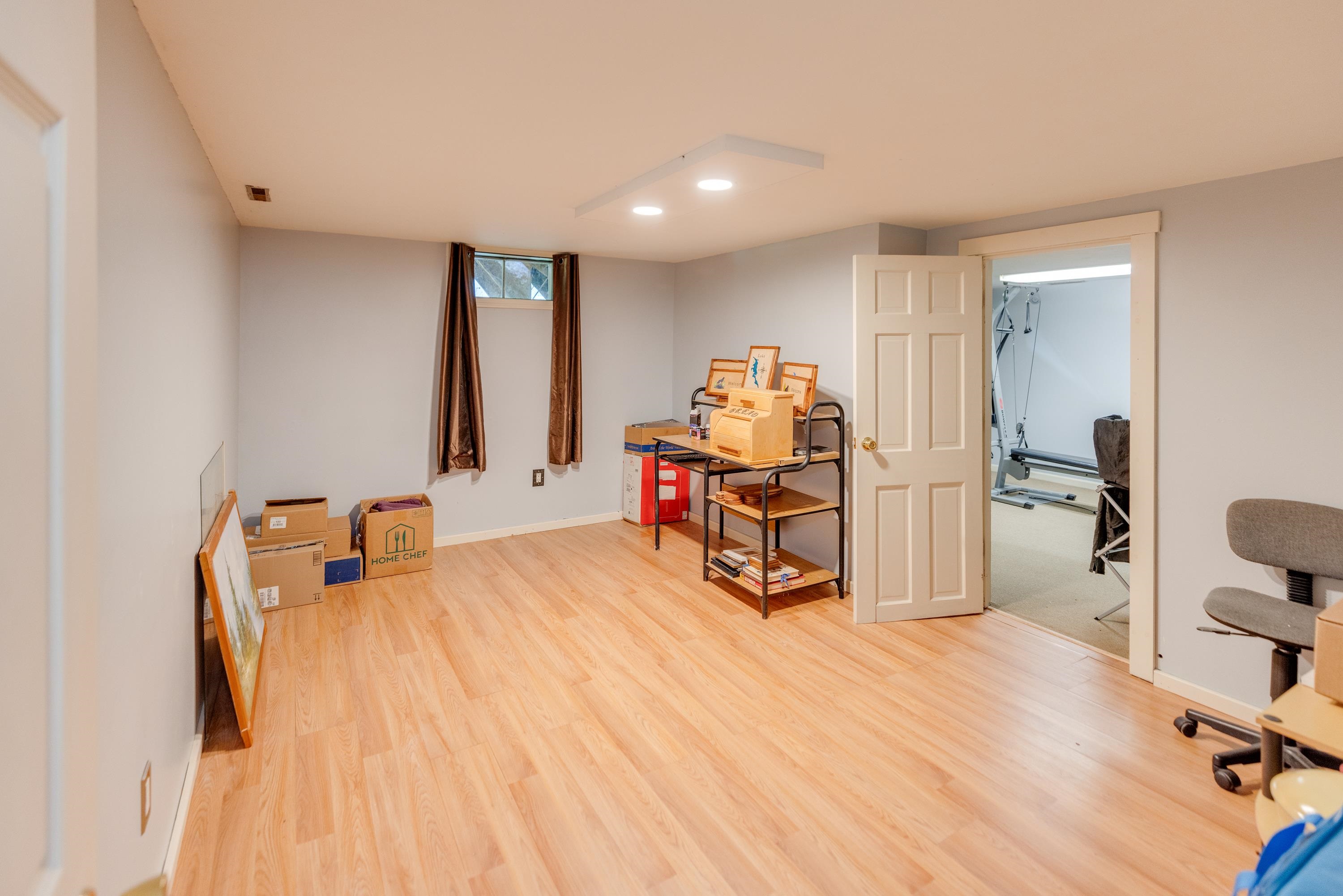 Basement finished room