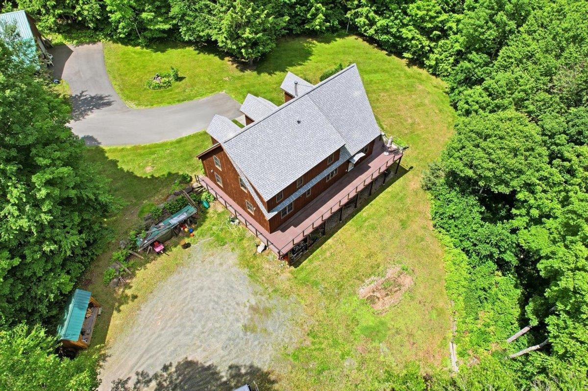 Additional shed by the river for your toys or other use