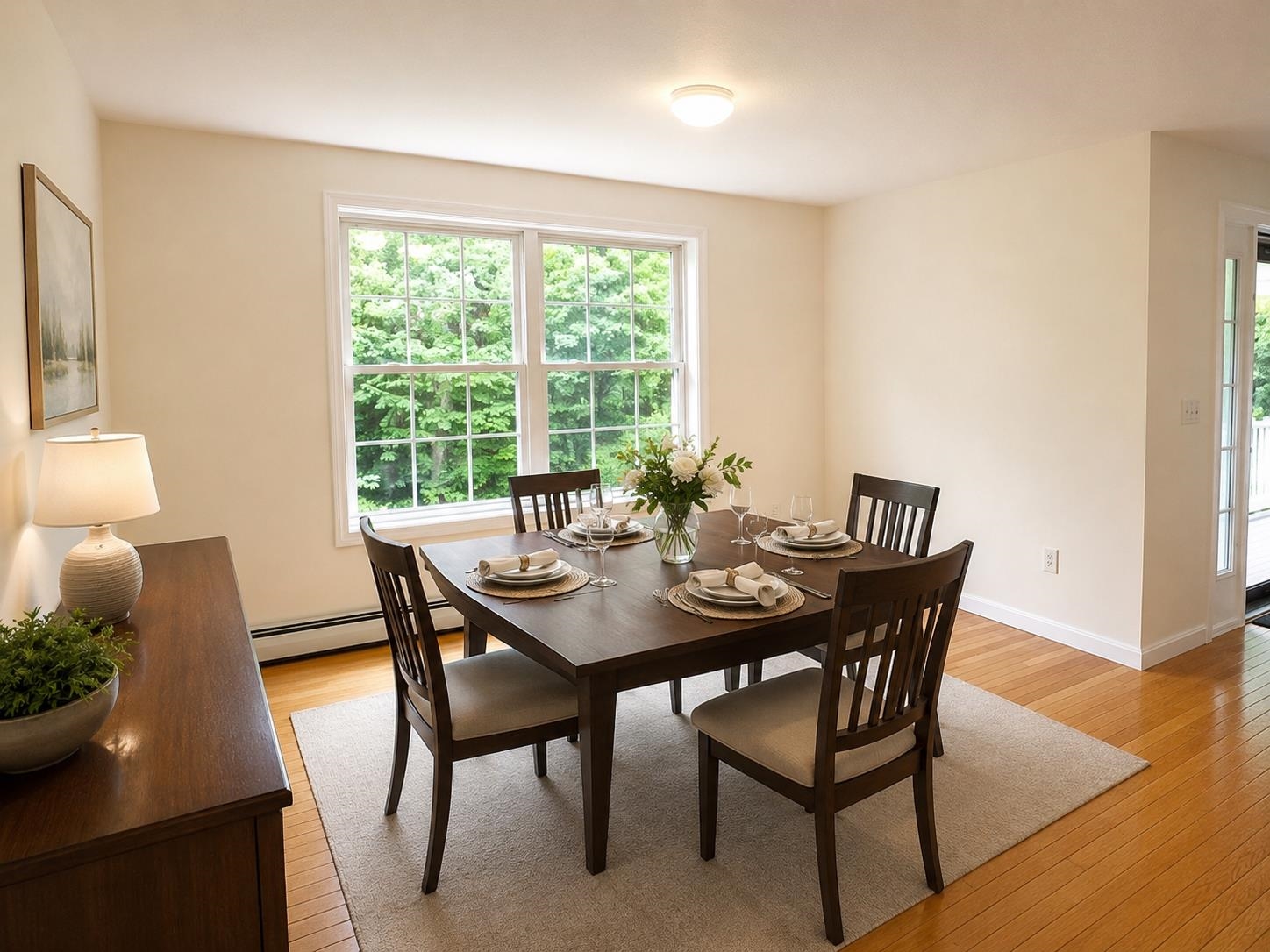 Dining Room Virtually Staged
