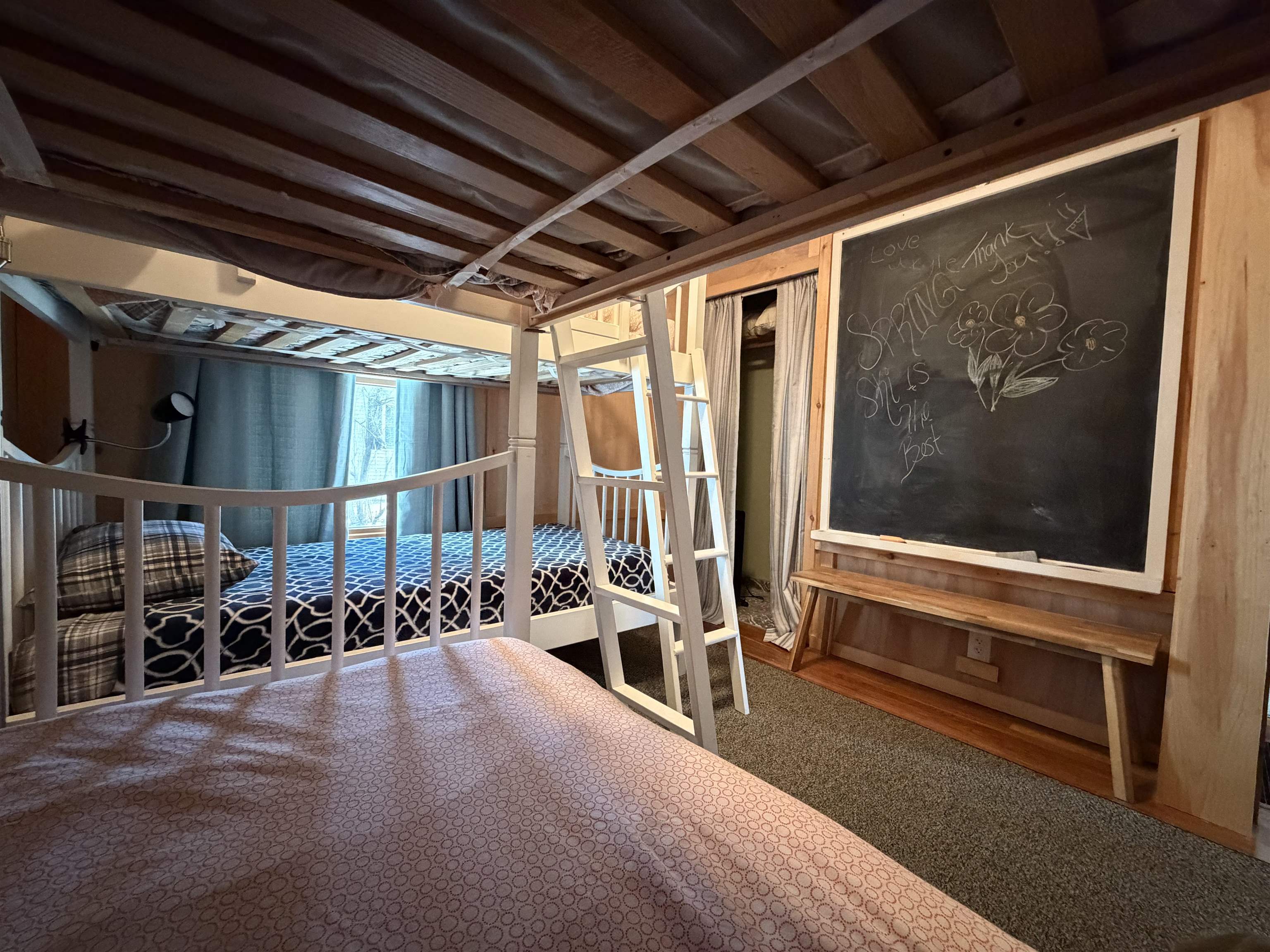 With A Chalkboard