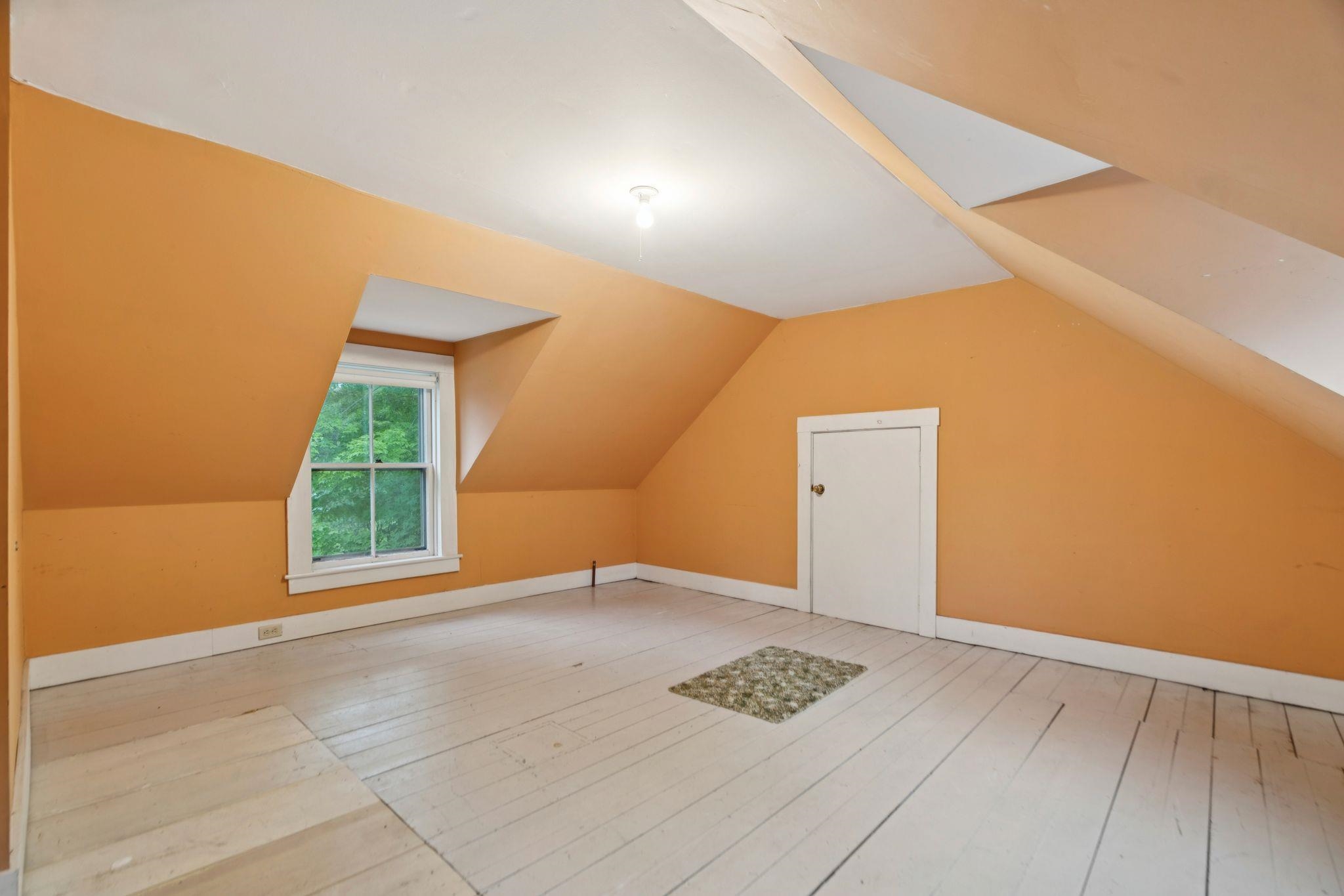 Storage room beyond 4th bedroom with additional storage through small door