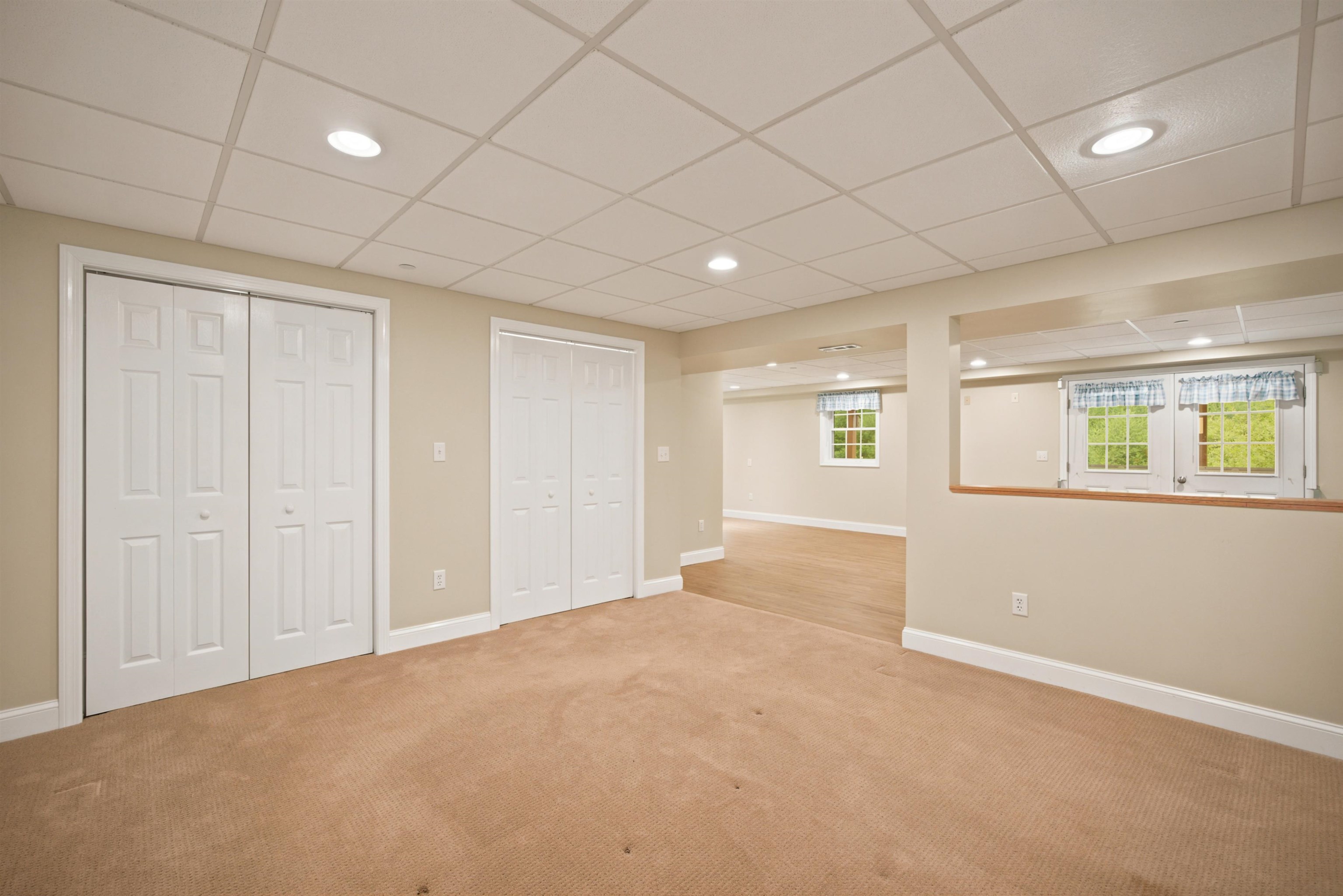 Finished Living Space in the Lower Level