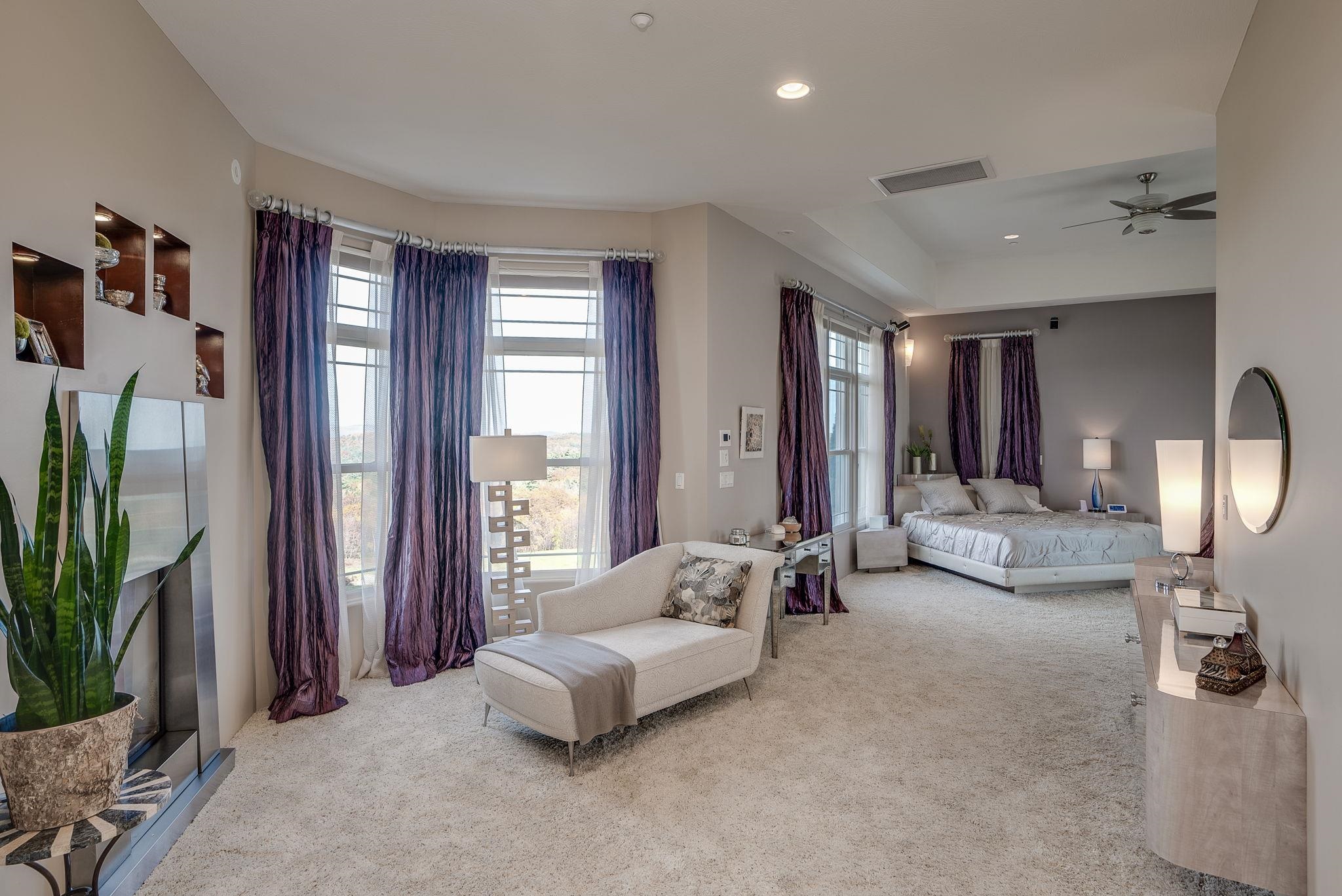 Primary Suite with Fireplaced Sitting Area