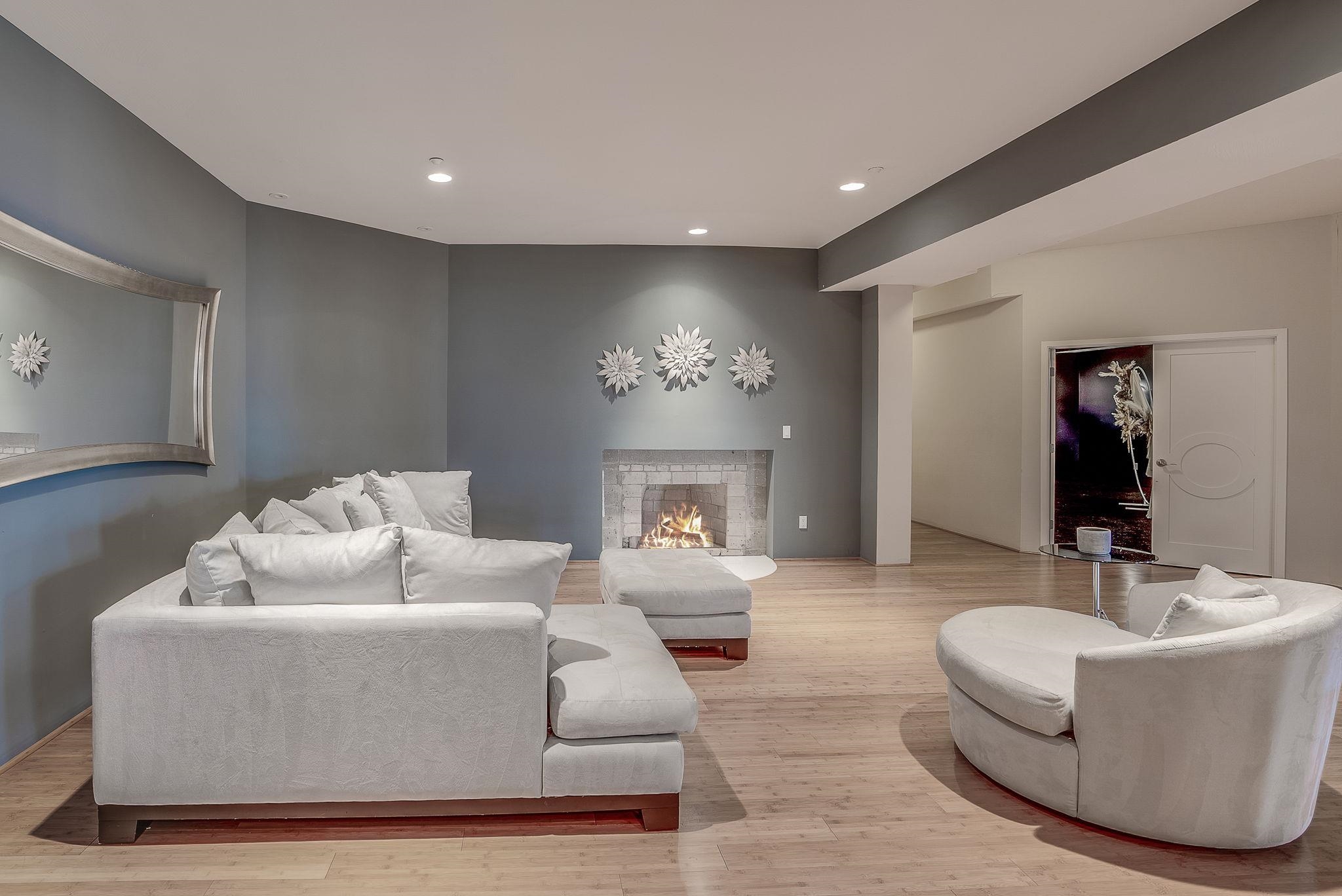 Virtually Staged Final Fireplace Surround