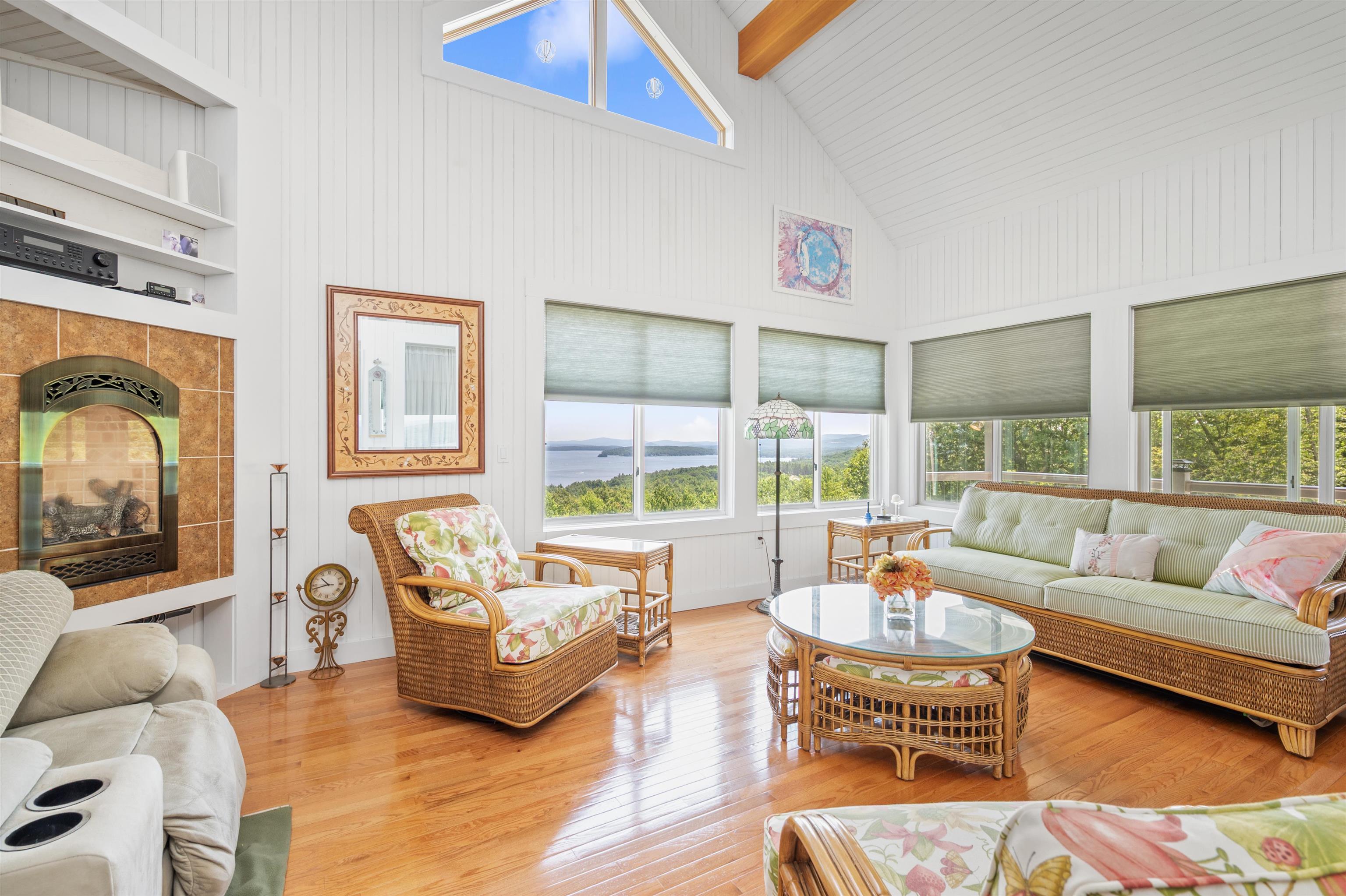 Primary Suite sitting room with a view!