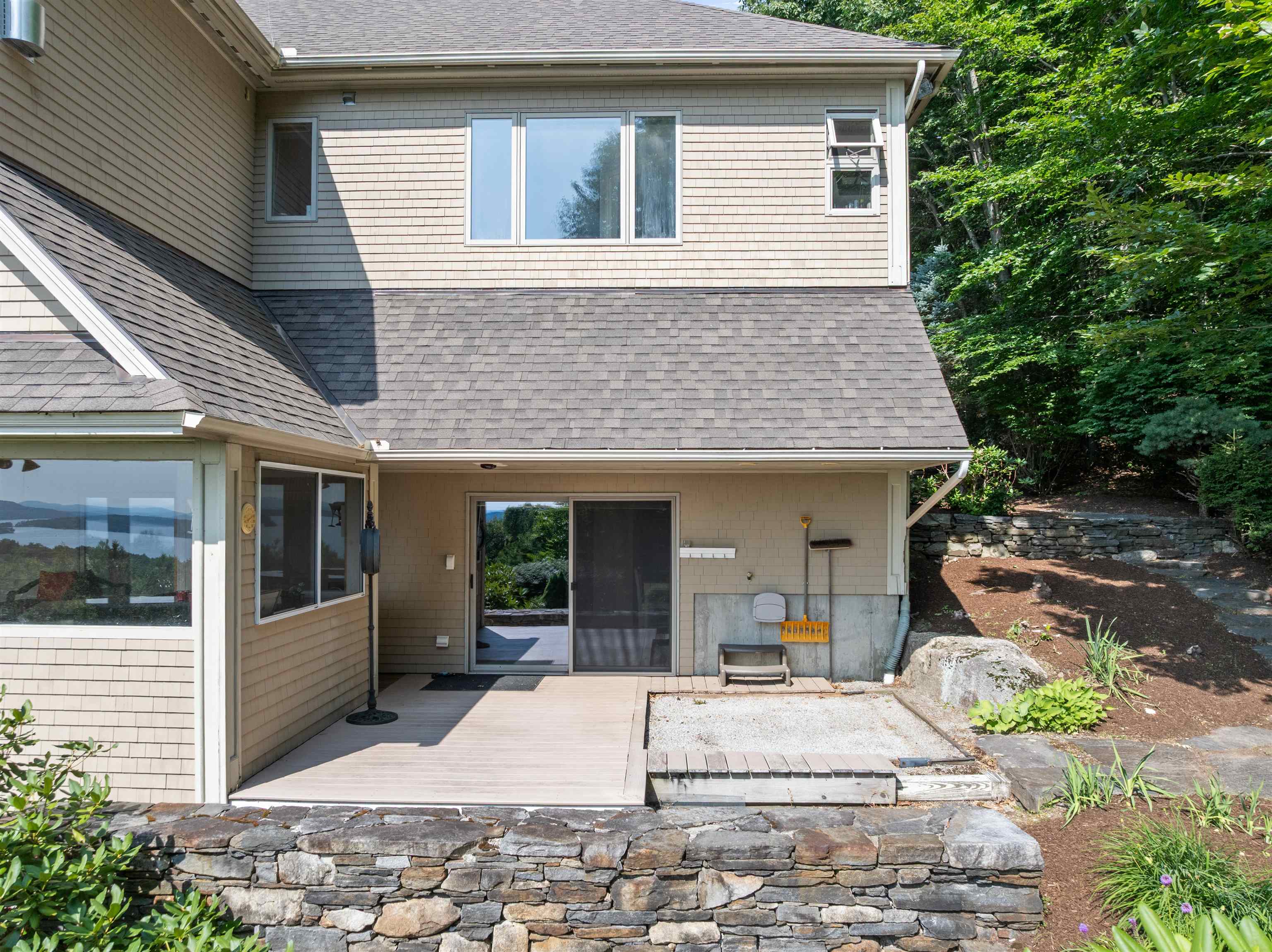 Pad to the right for a hot tub