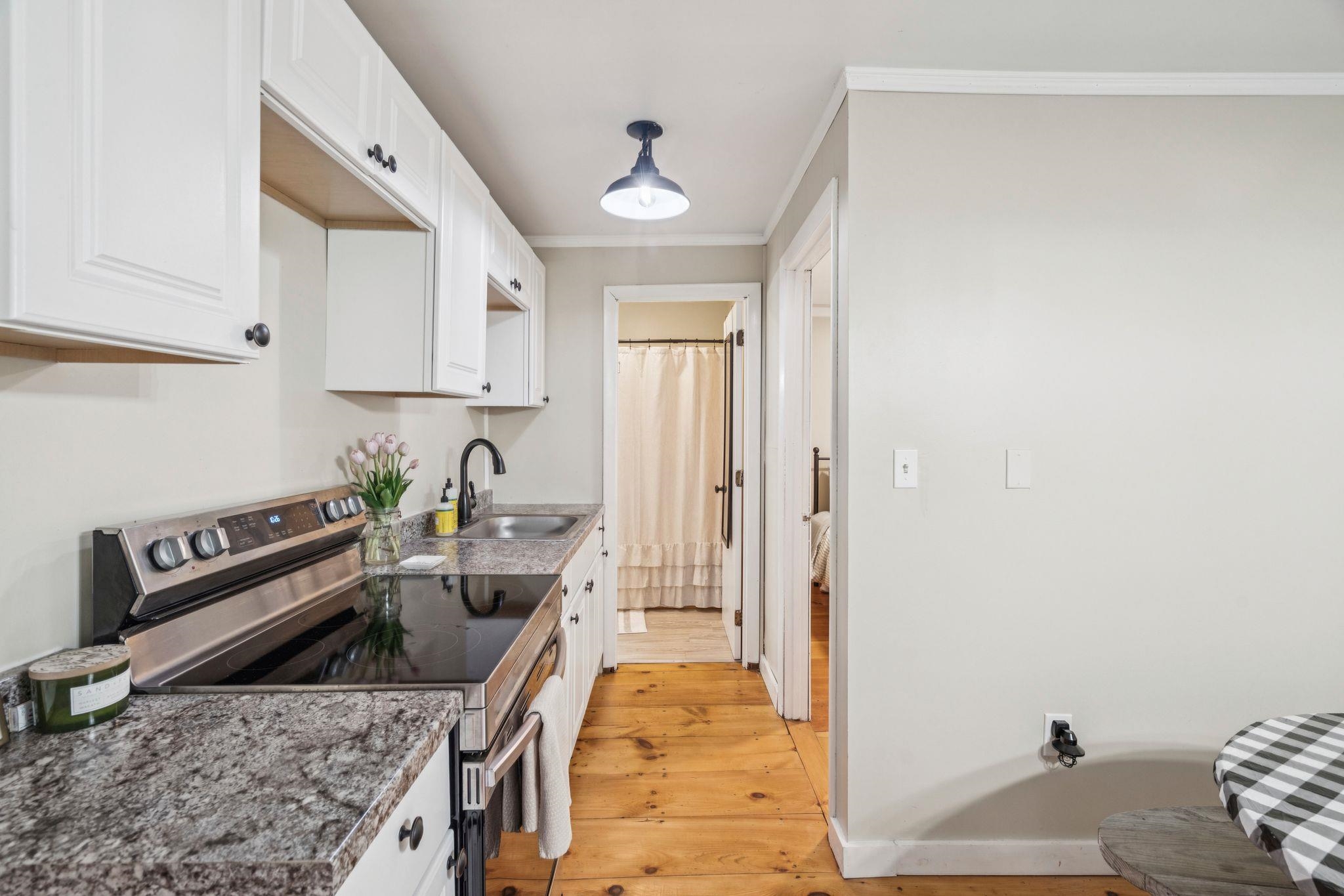 Kitchen in guest cabin