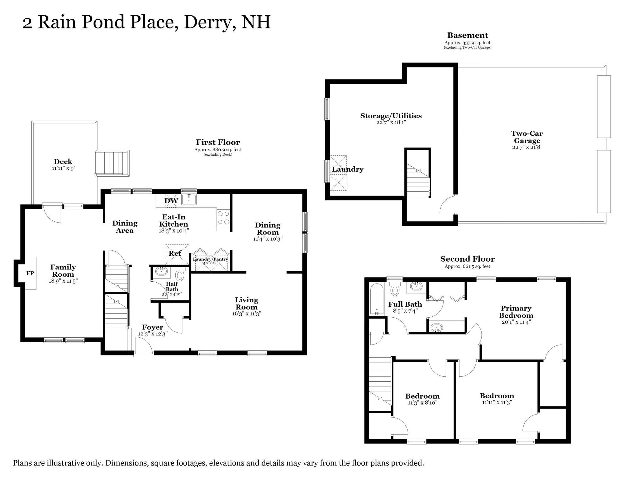 2 Rain Pond Pl #20, Derry, NH 03038