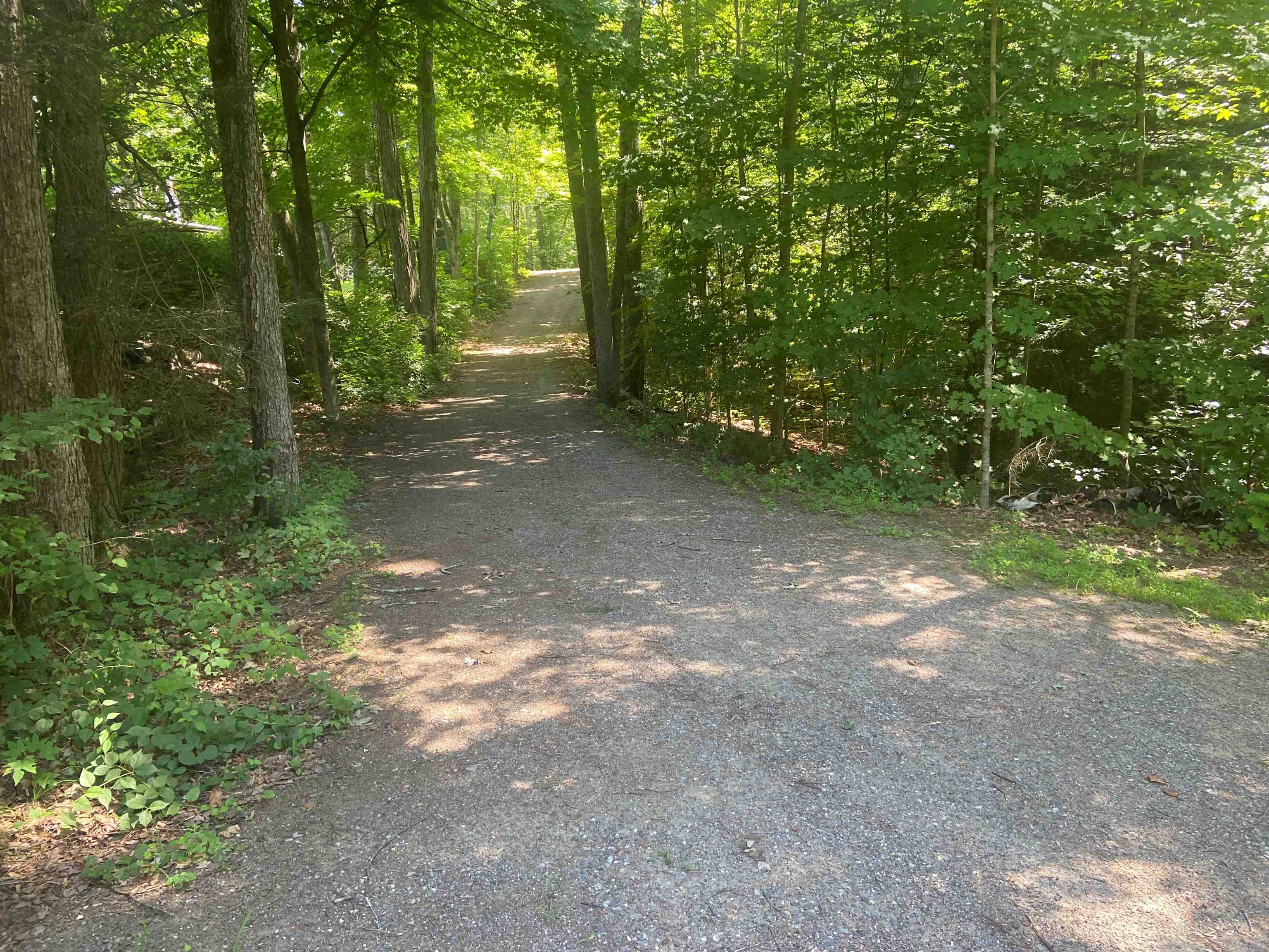 Home set back well off the road for privacy