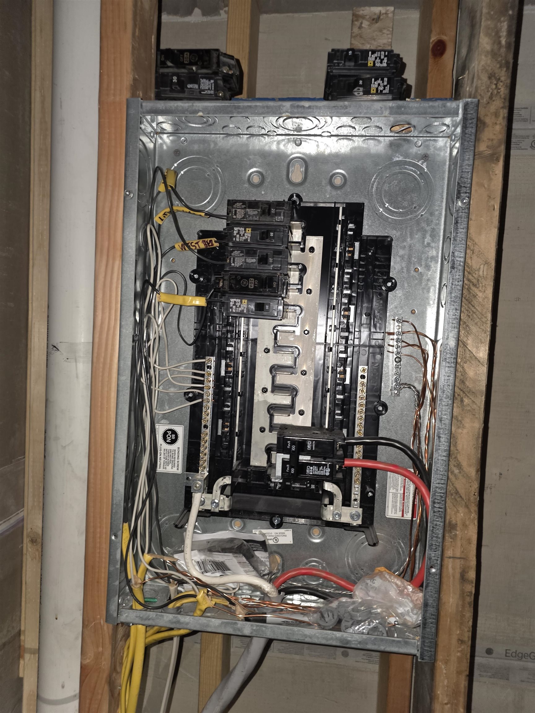 100AMP Sub-Panel in Attic