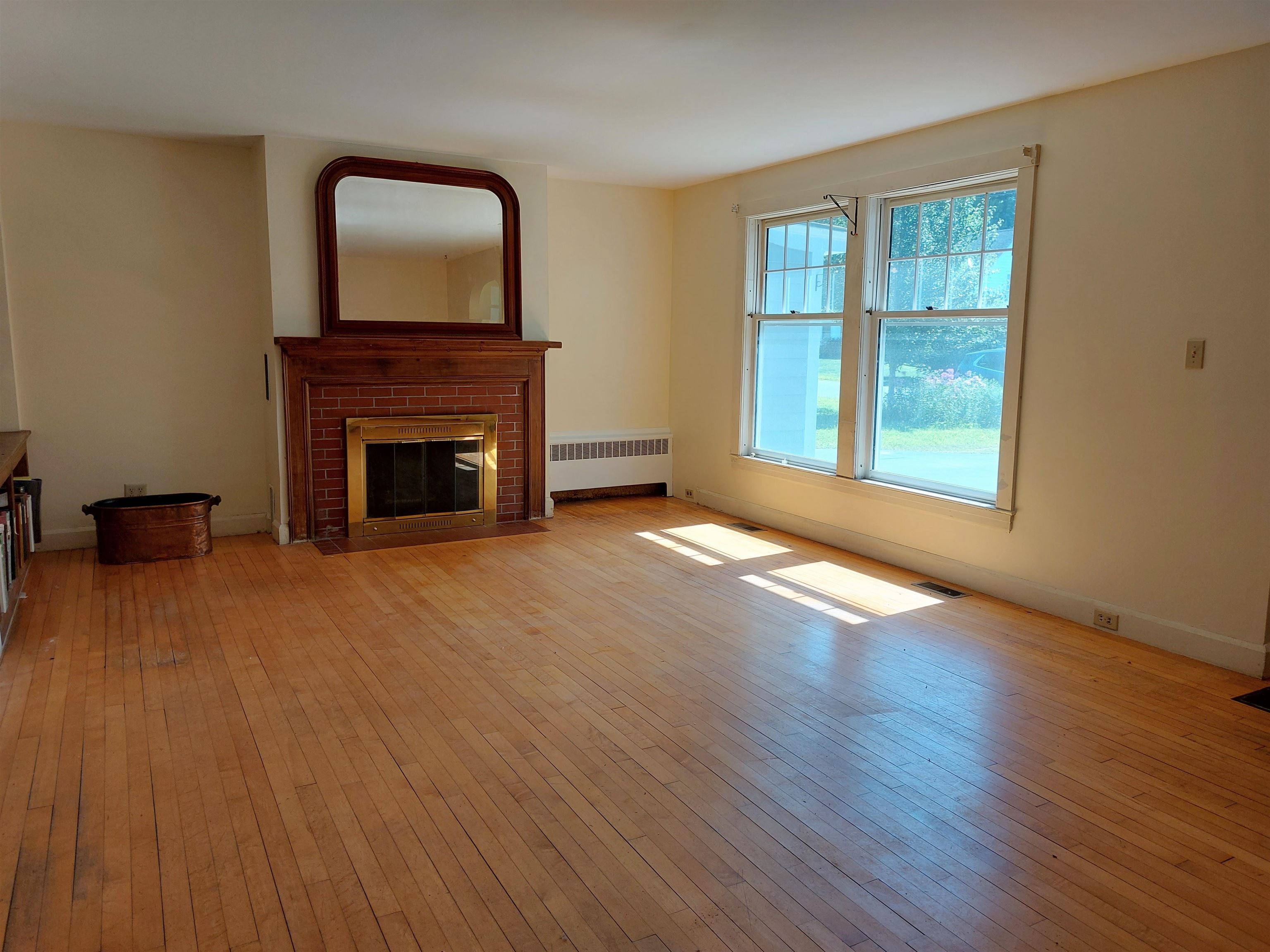 Living Room with Fireplace
