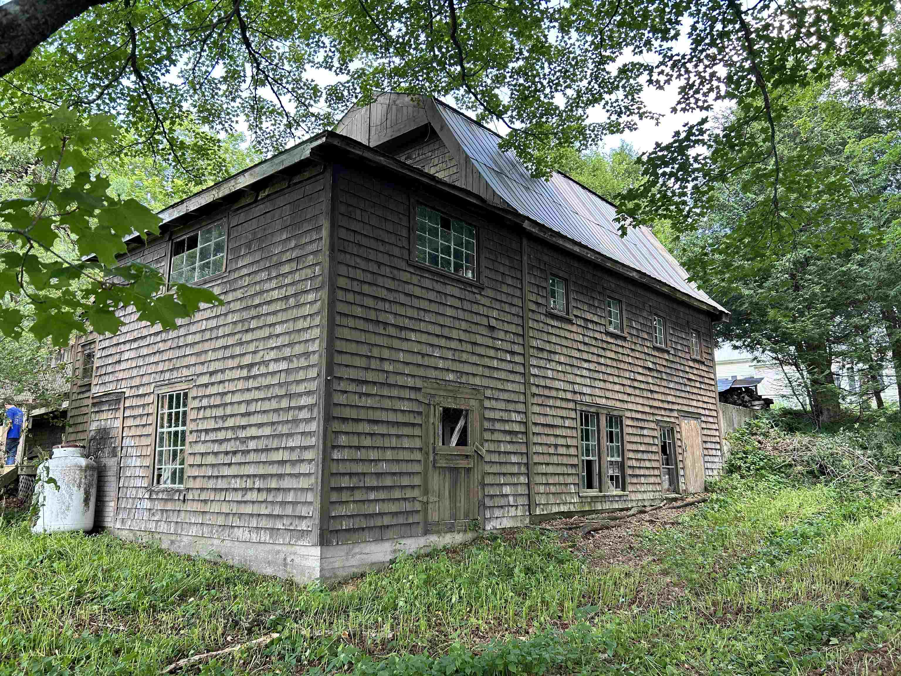 Rear of shop