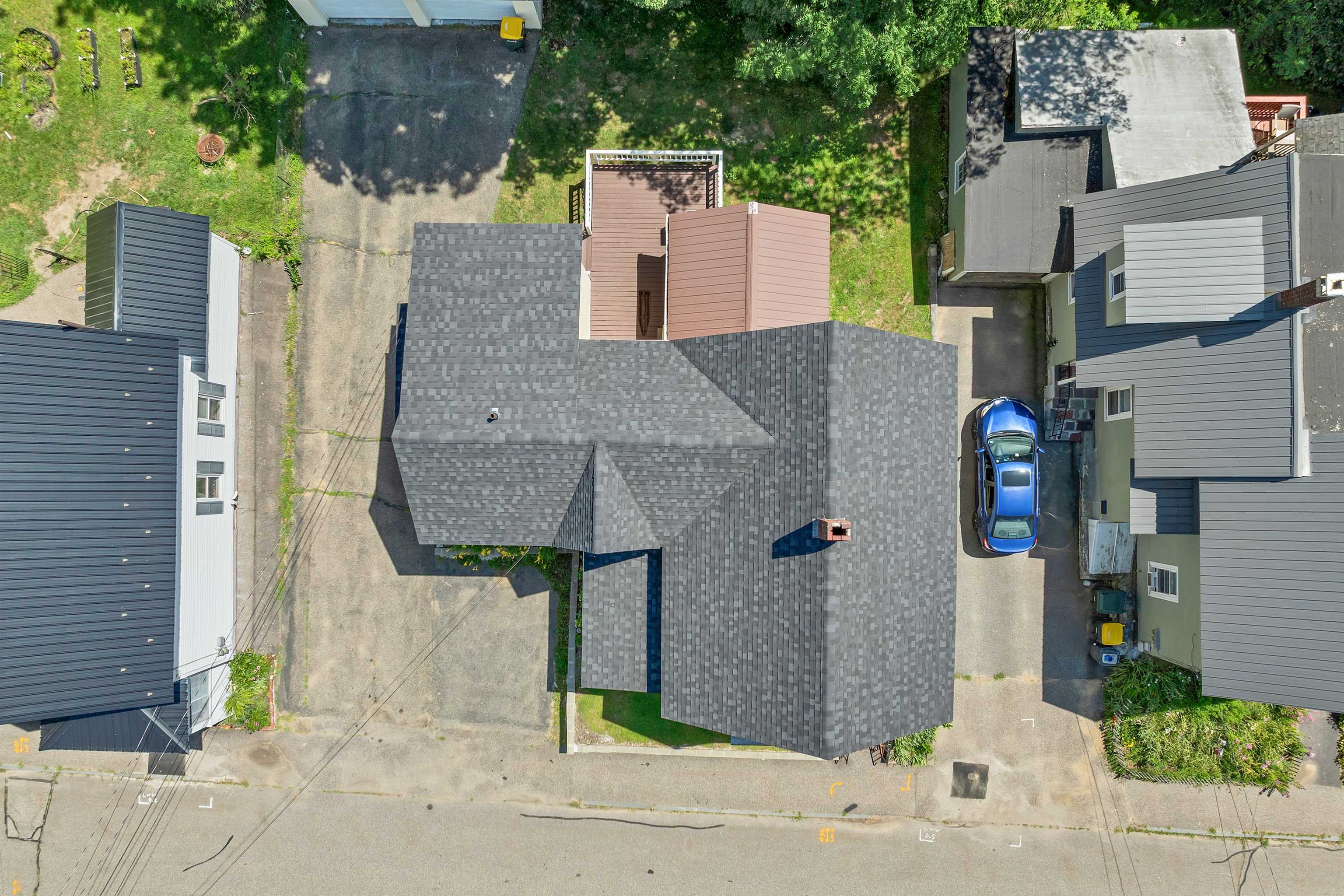Overhead view