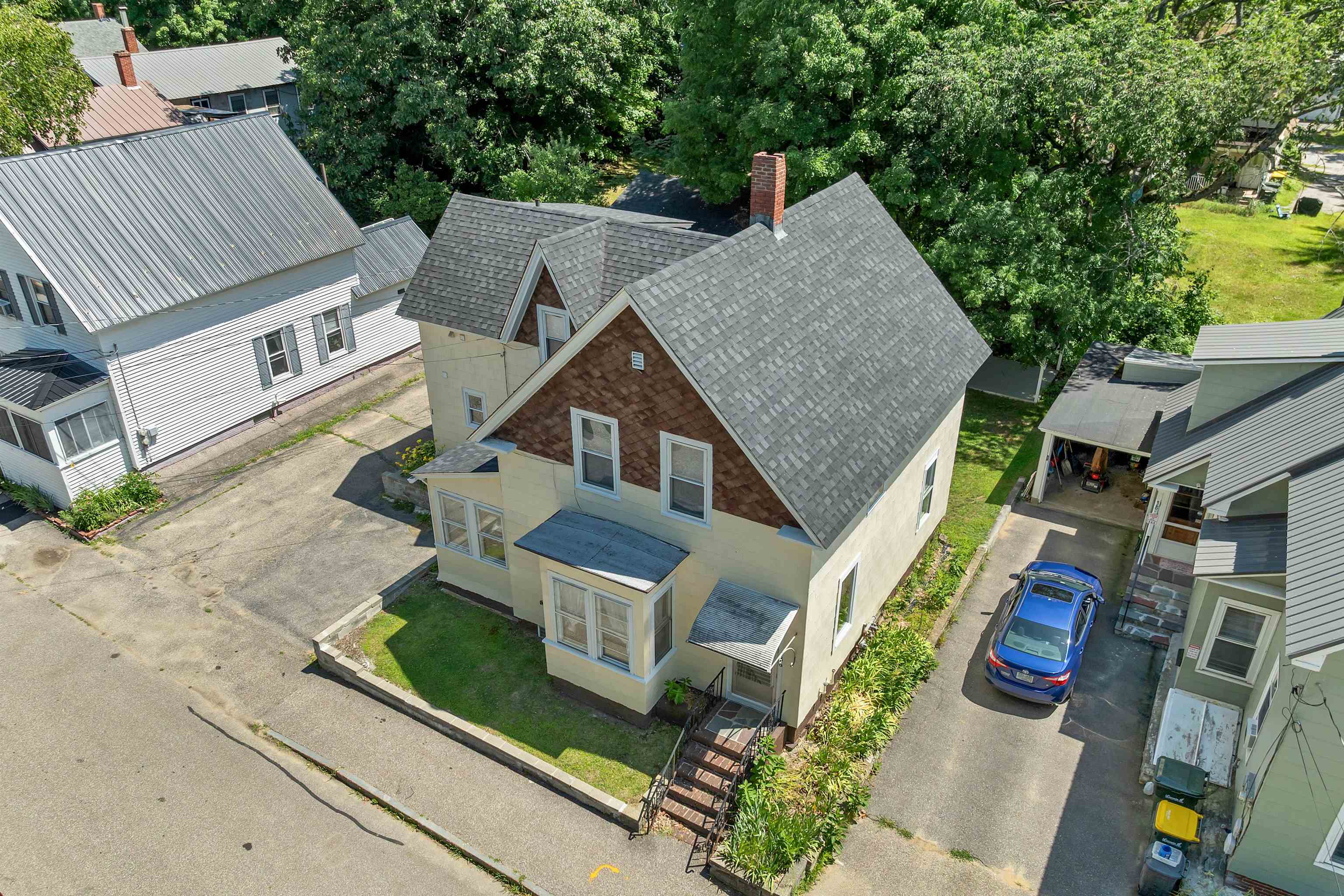 Overhead view