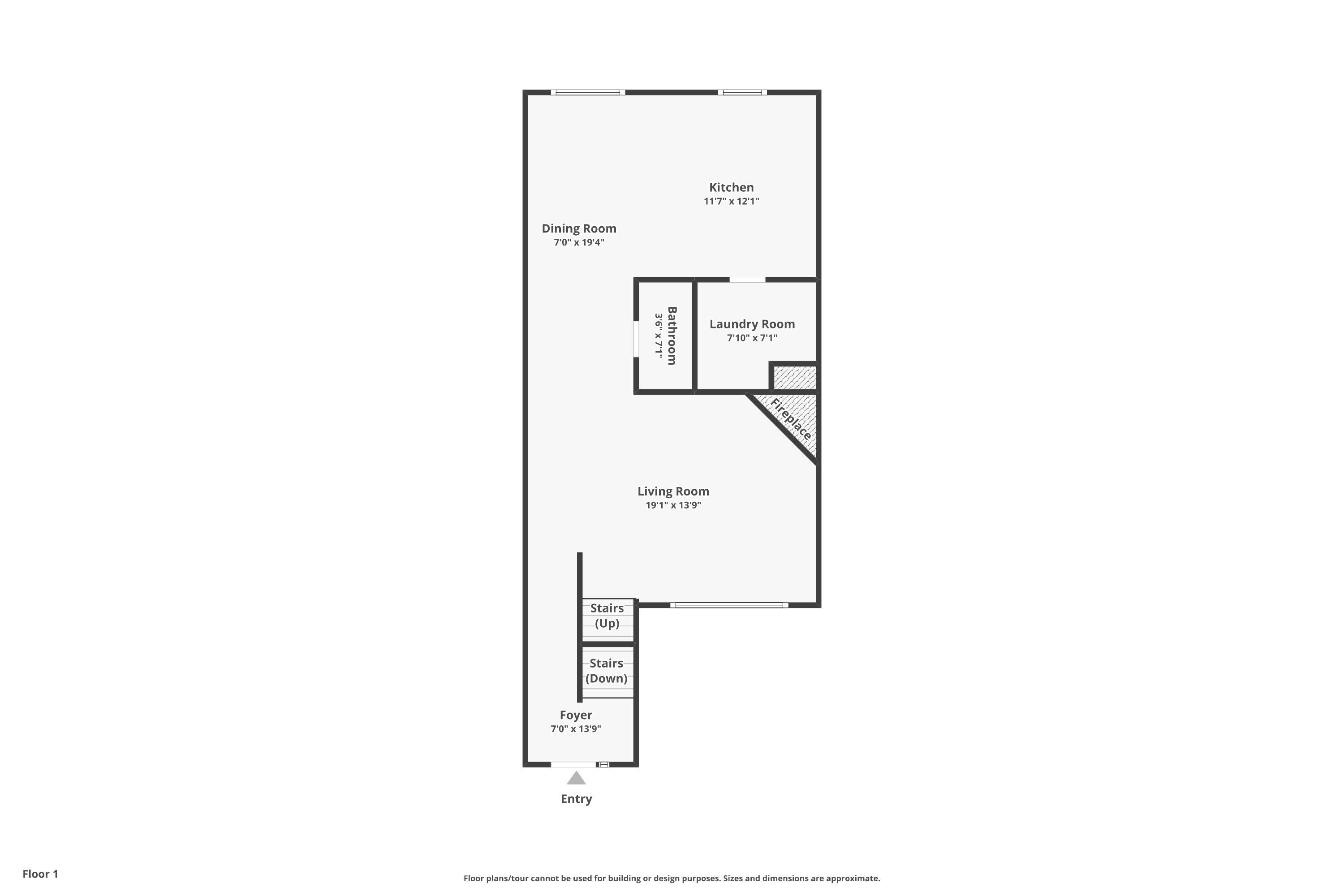 1st Floor Floorplan