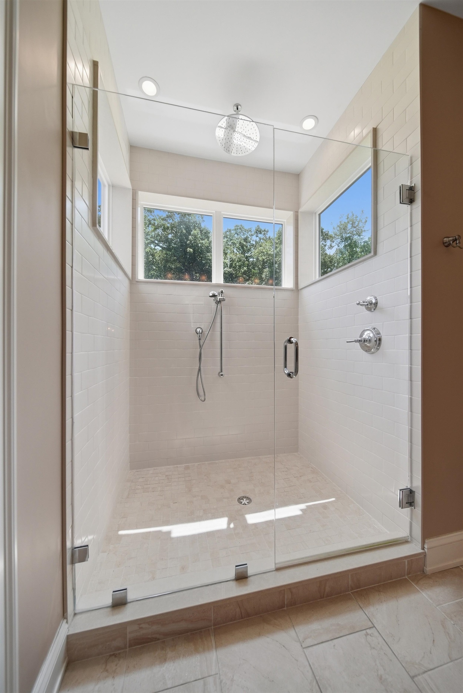 First Floor Primary Suite Custom Shower