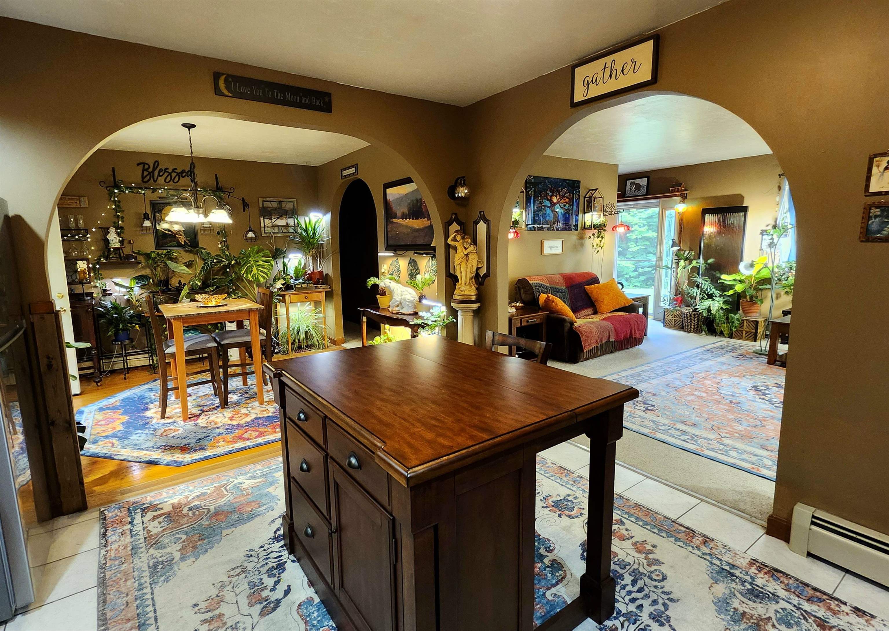 Open Concept Living/Dining/Kitchen