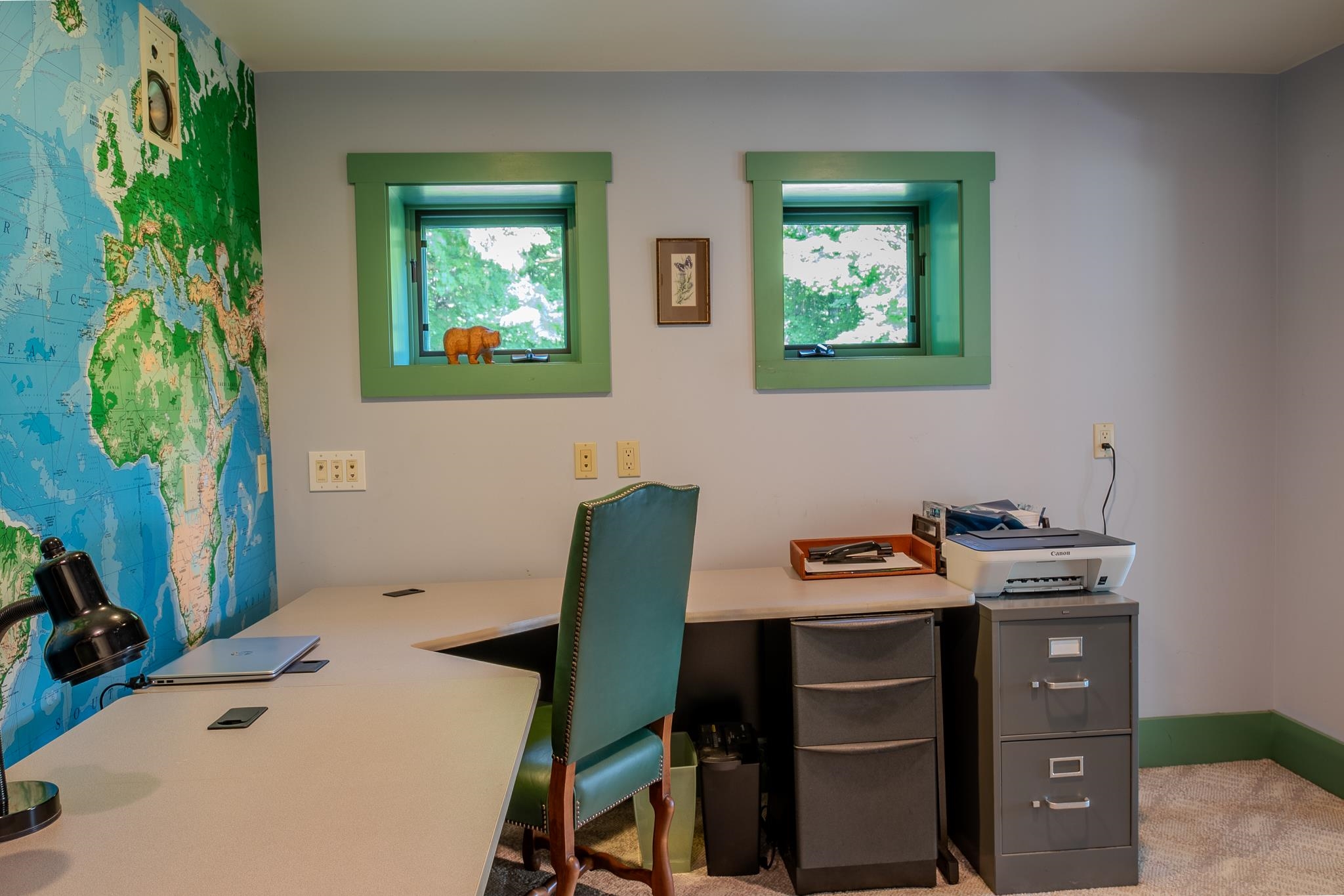 lower level office