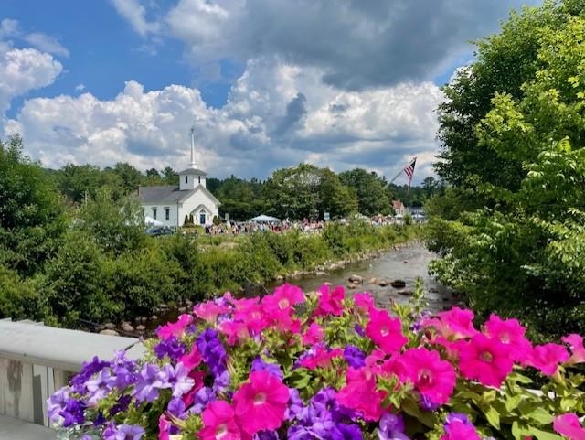 The Gale River In Town