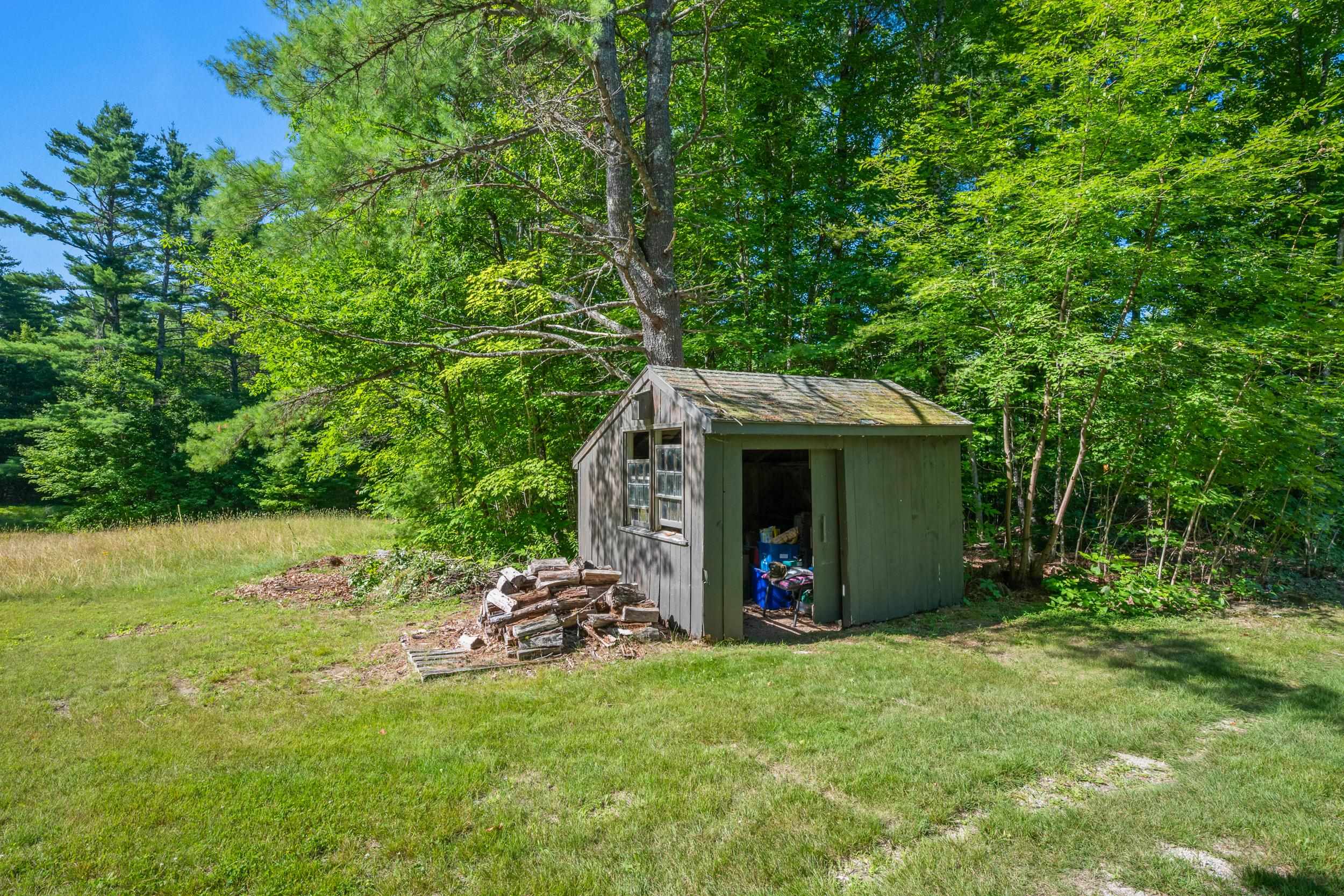 THE PROPERTY DOES INCLUDE A DETACHED SHED FOR LAWN & GARDEN TOOLS PLUS HAS LOVELY PERENNIAL GARDENS!
