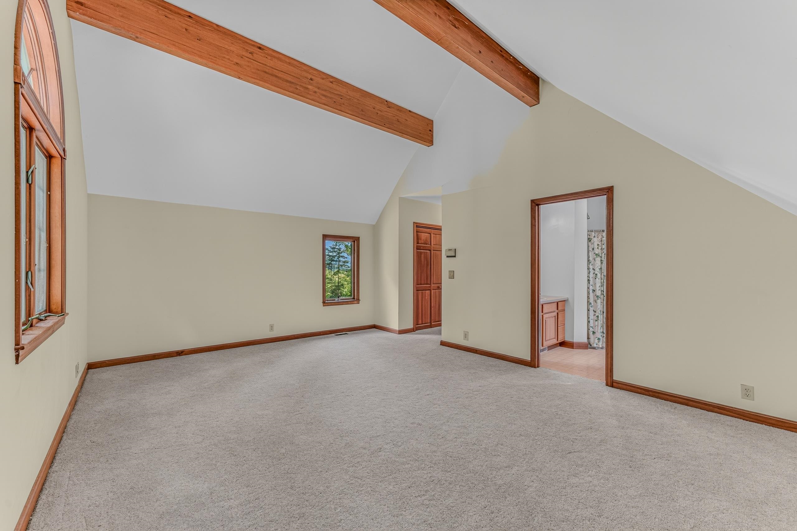 Primary Suite With New Carpet