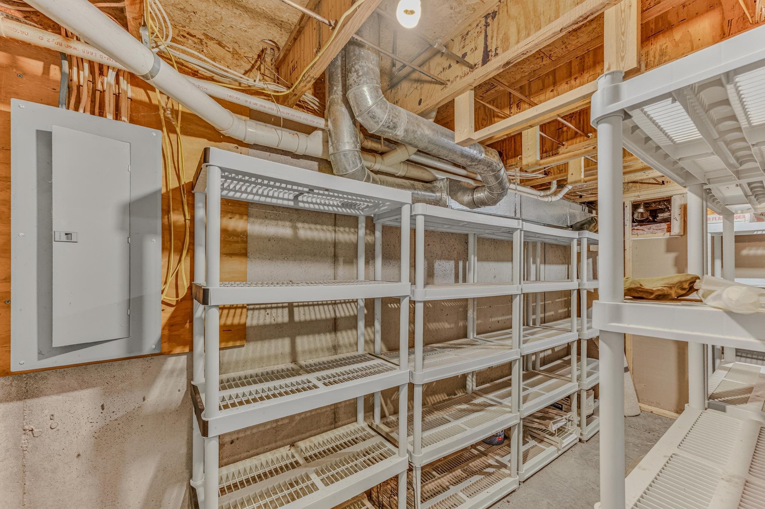 Basement Storage Room
