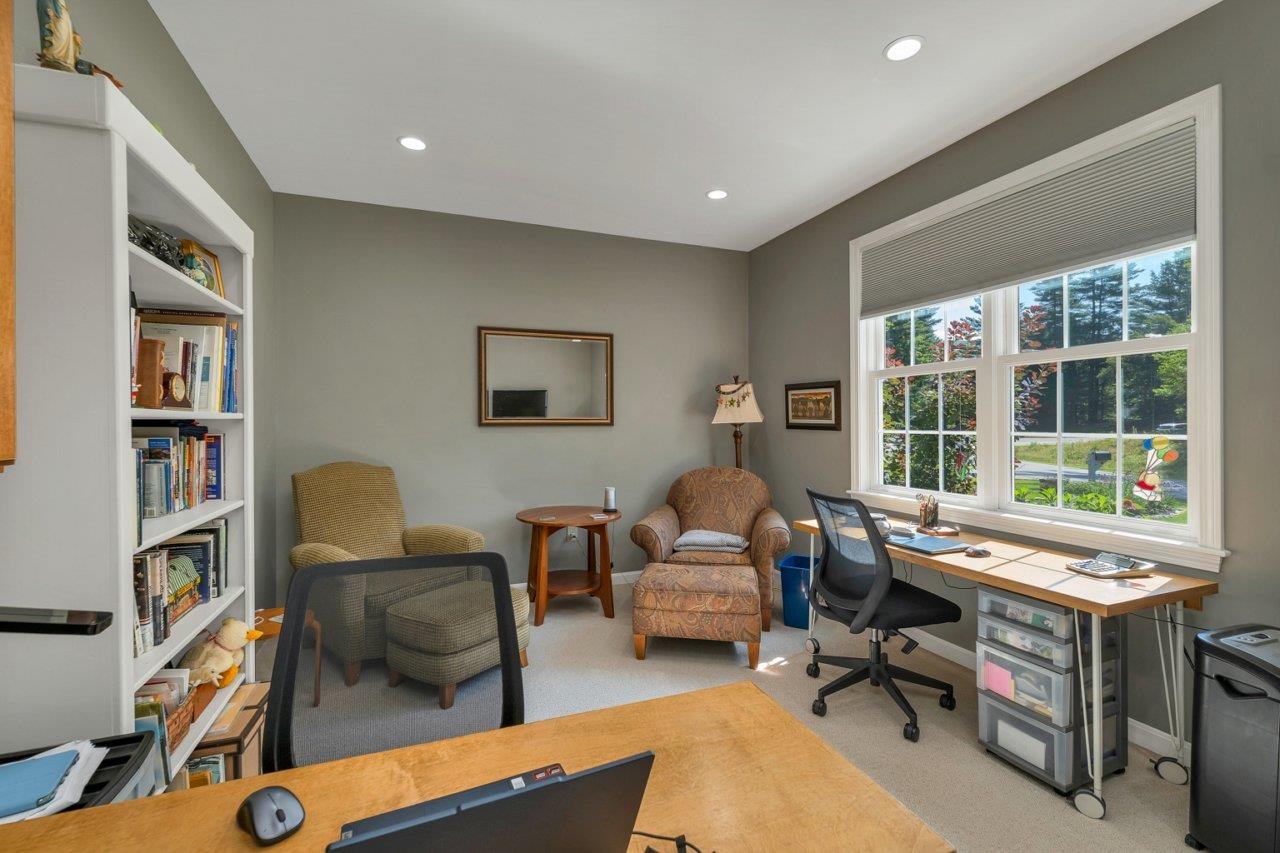 Office space by the front door.