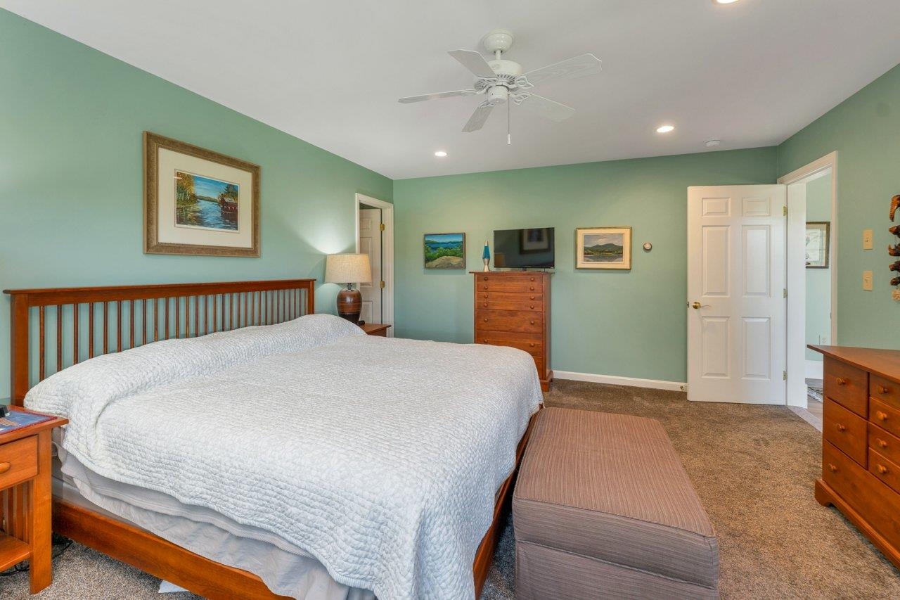 First floor primary bedroom