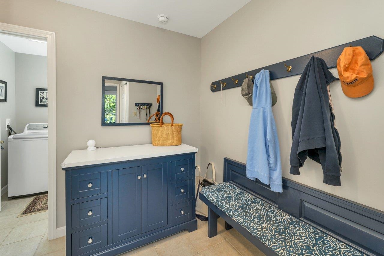 Mud room entrance from garage.