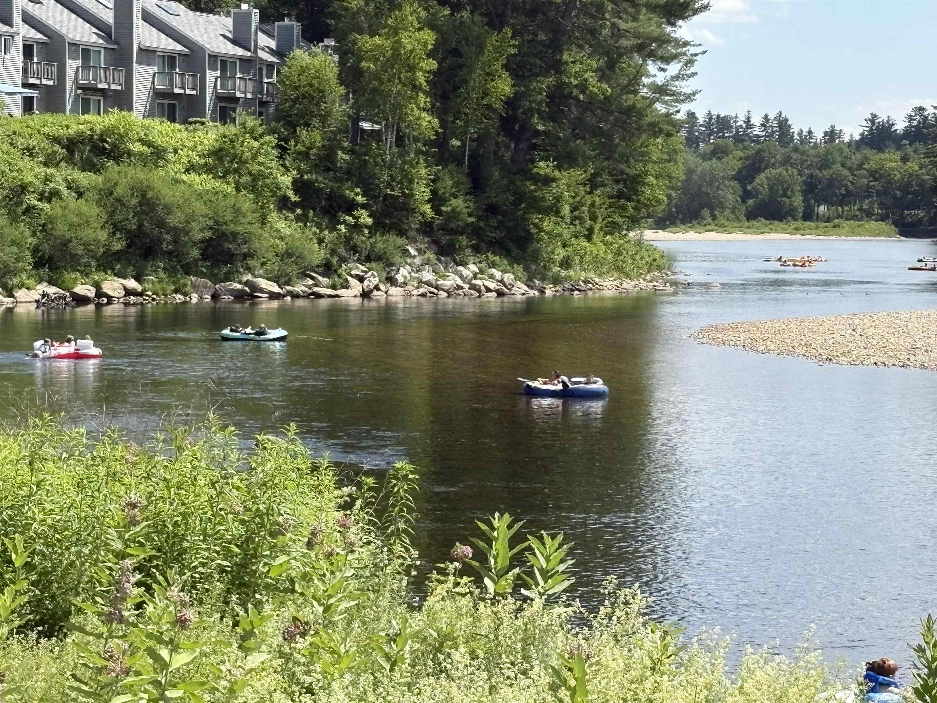 Tube down the Pemigewasset River