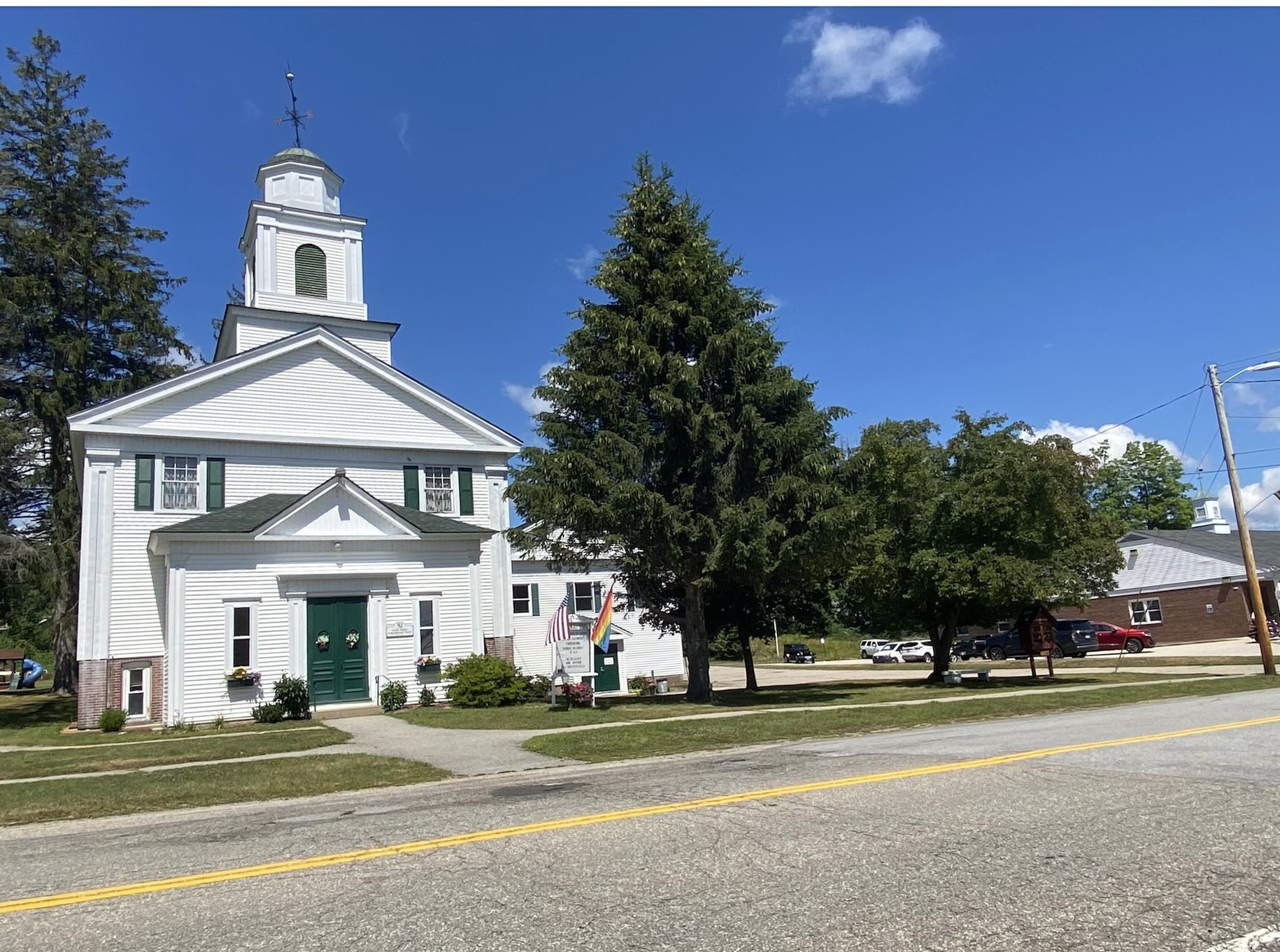 Near the downtown village of Center Harbor