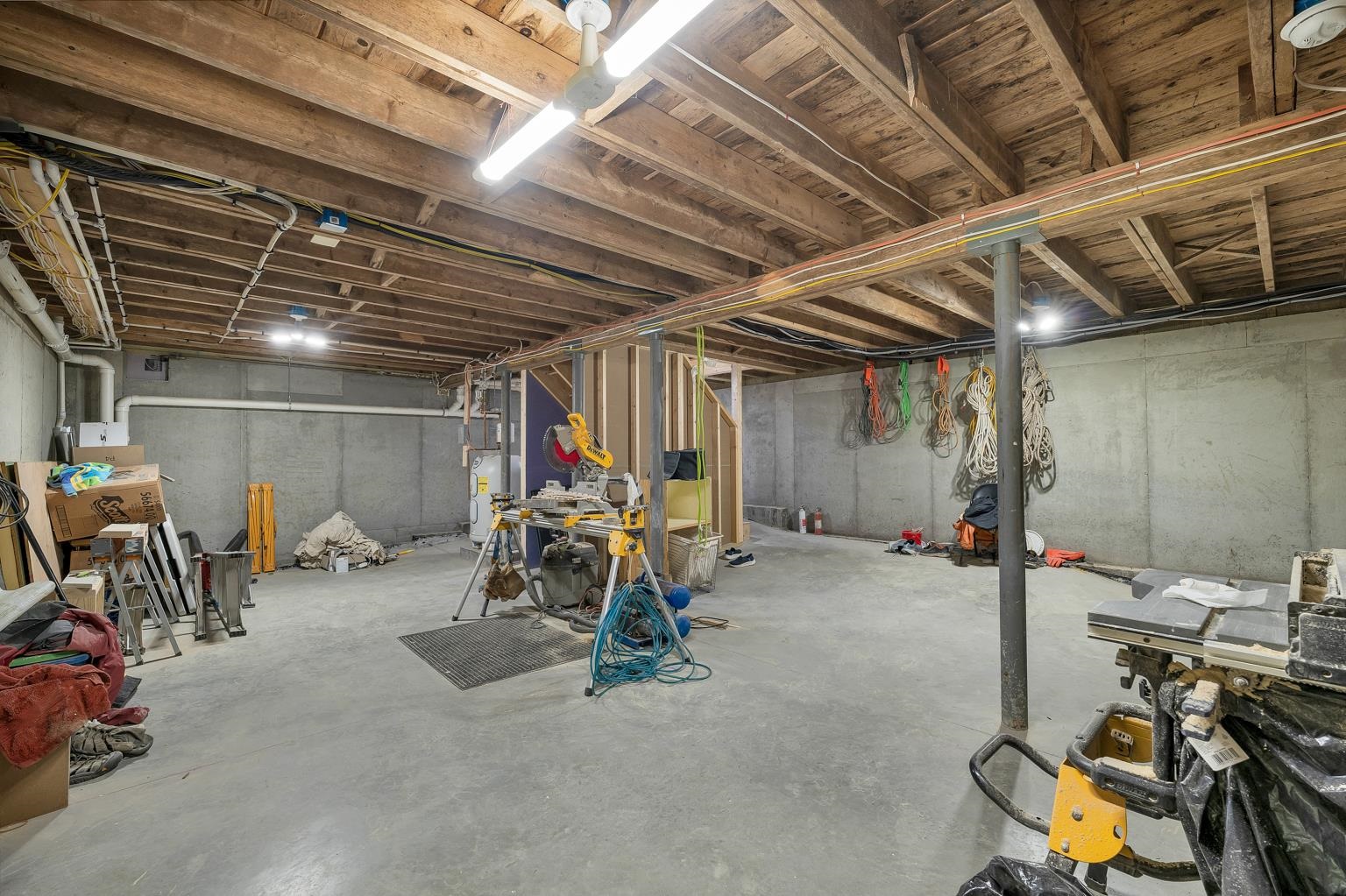 Unfinished basement