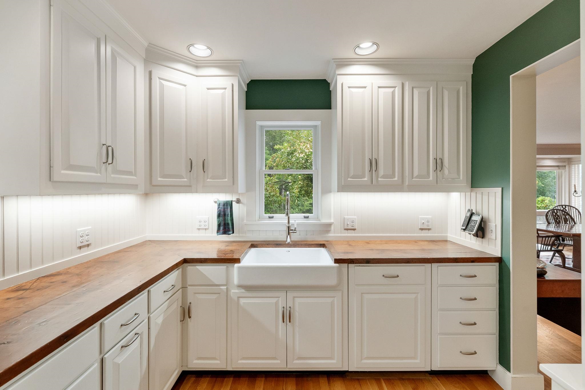 Kitchen to window view of backyard 25903331