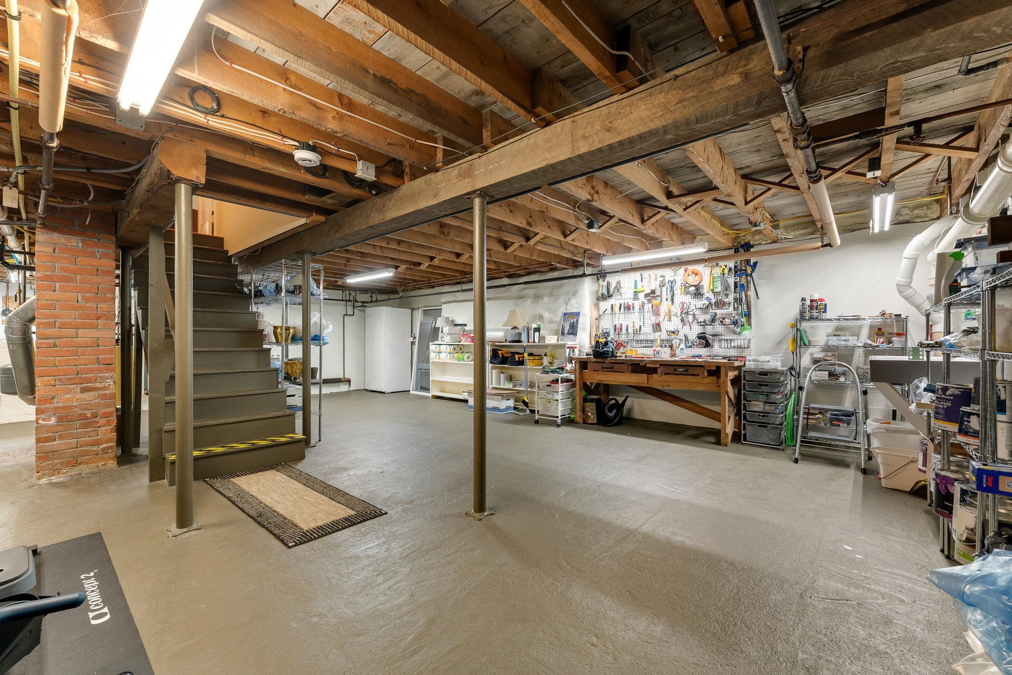Basement Stairs & workshop 25903362