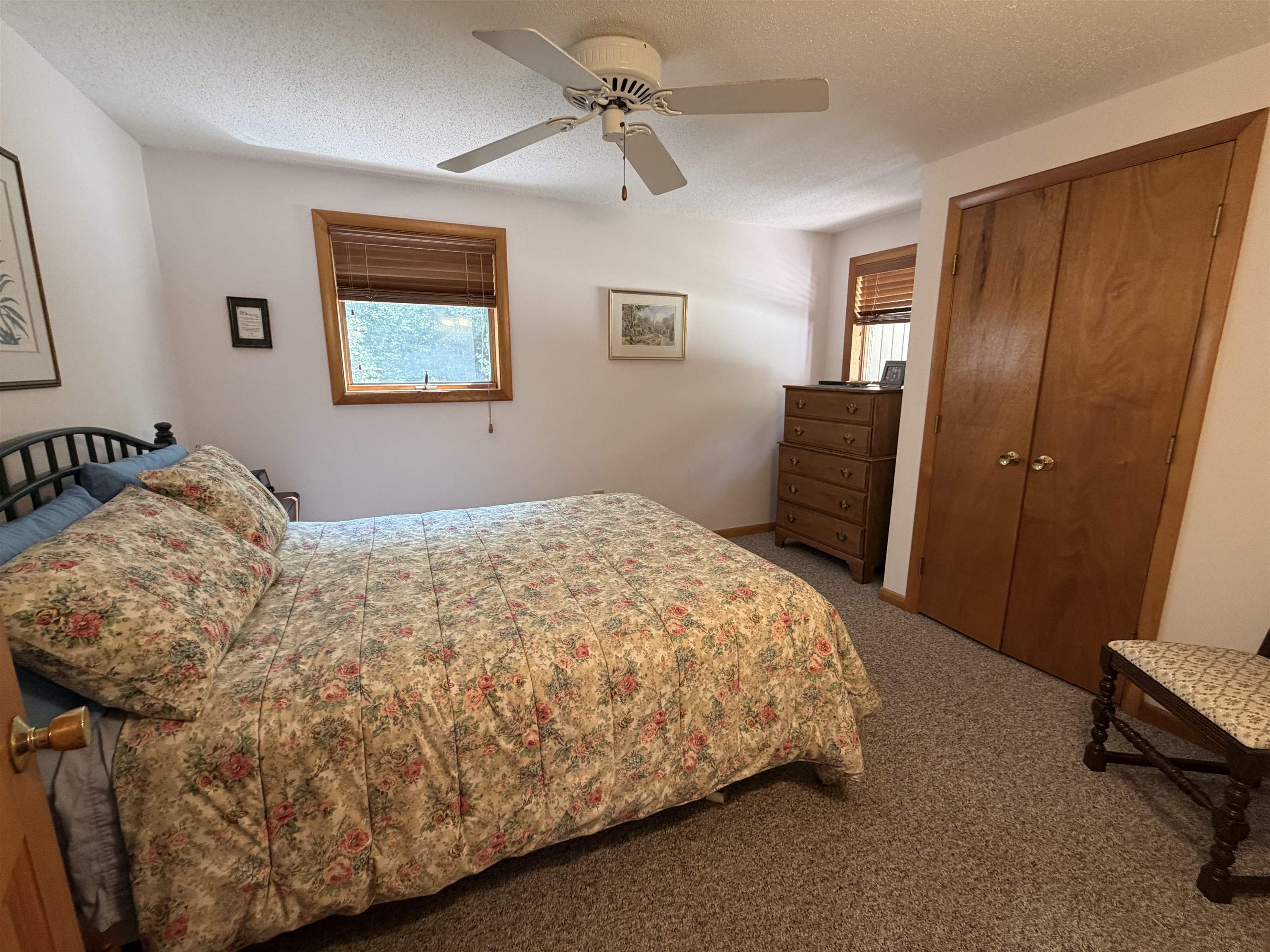 1st floor bedroom with big closet