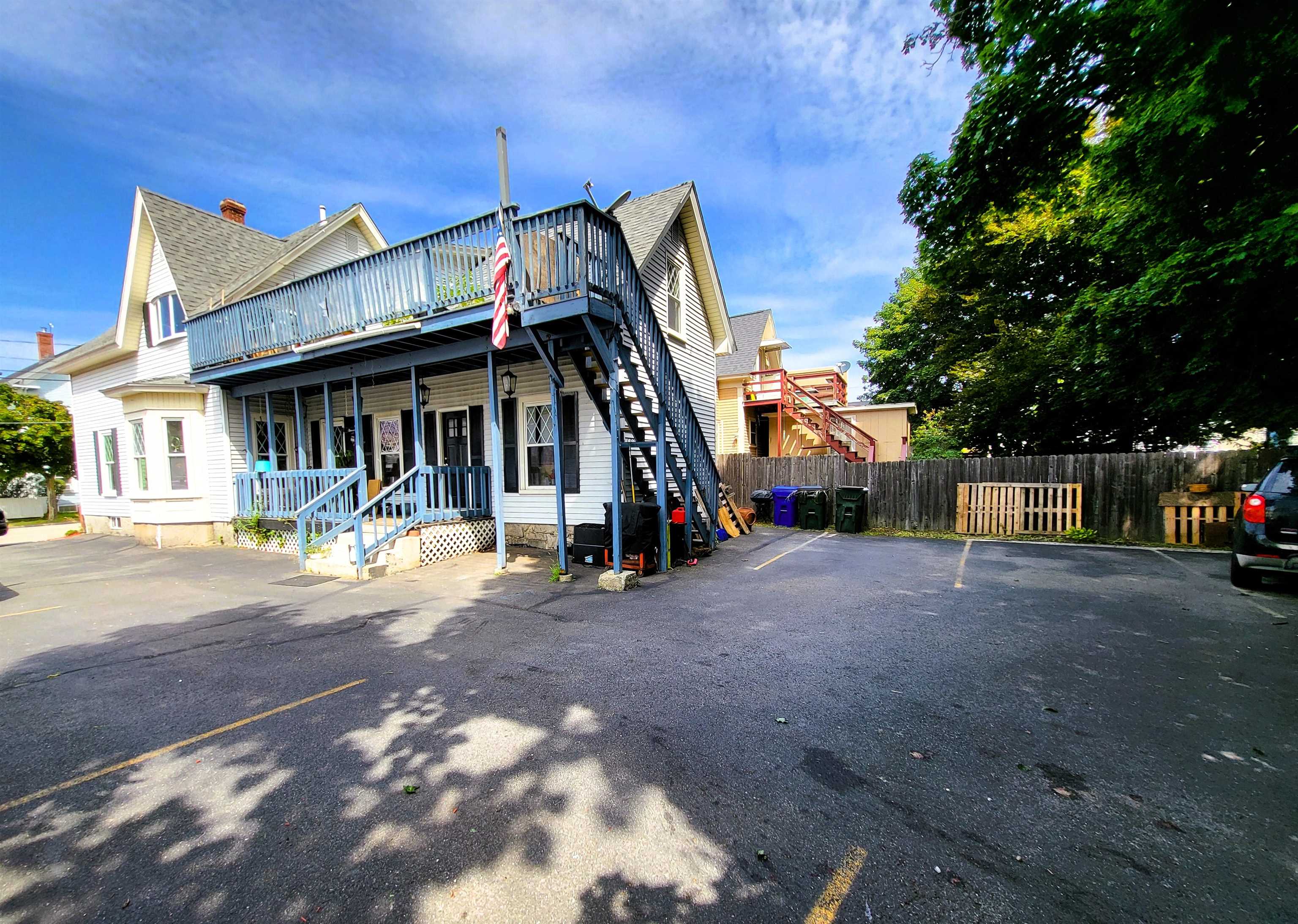Ample off street parking for 8.
