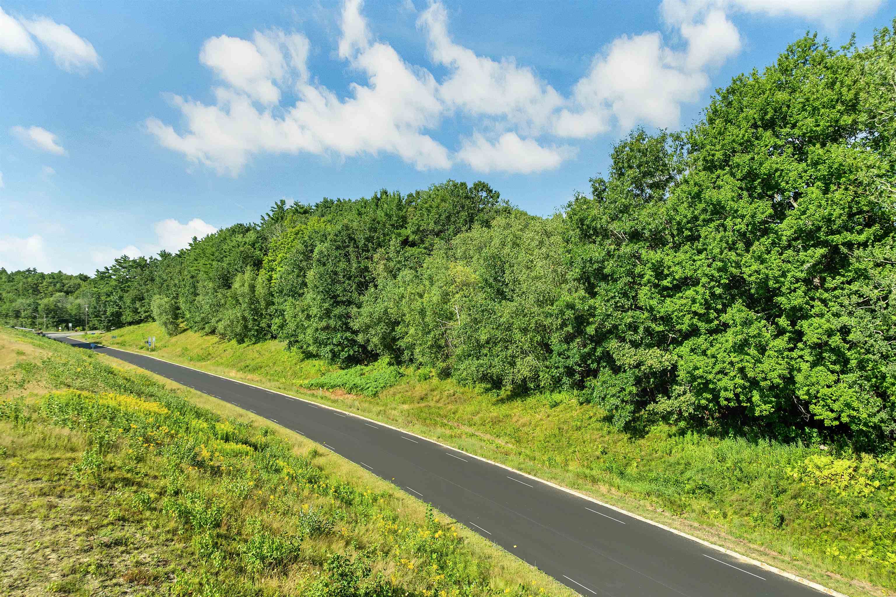 View down exit from Laconia Bypass
