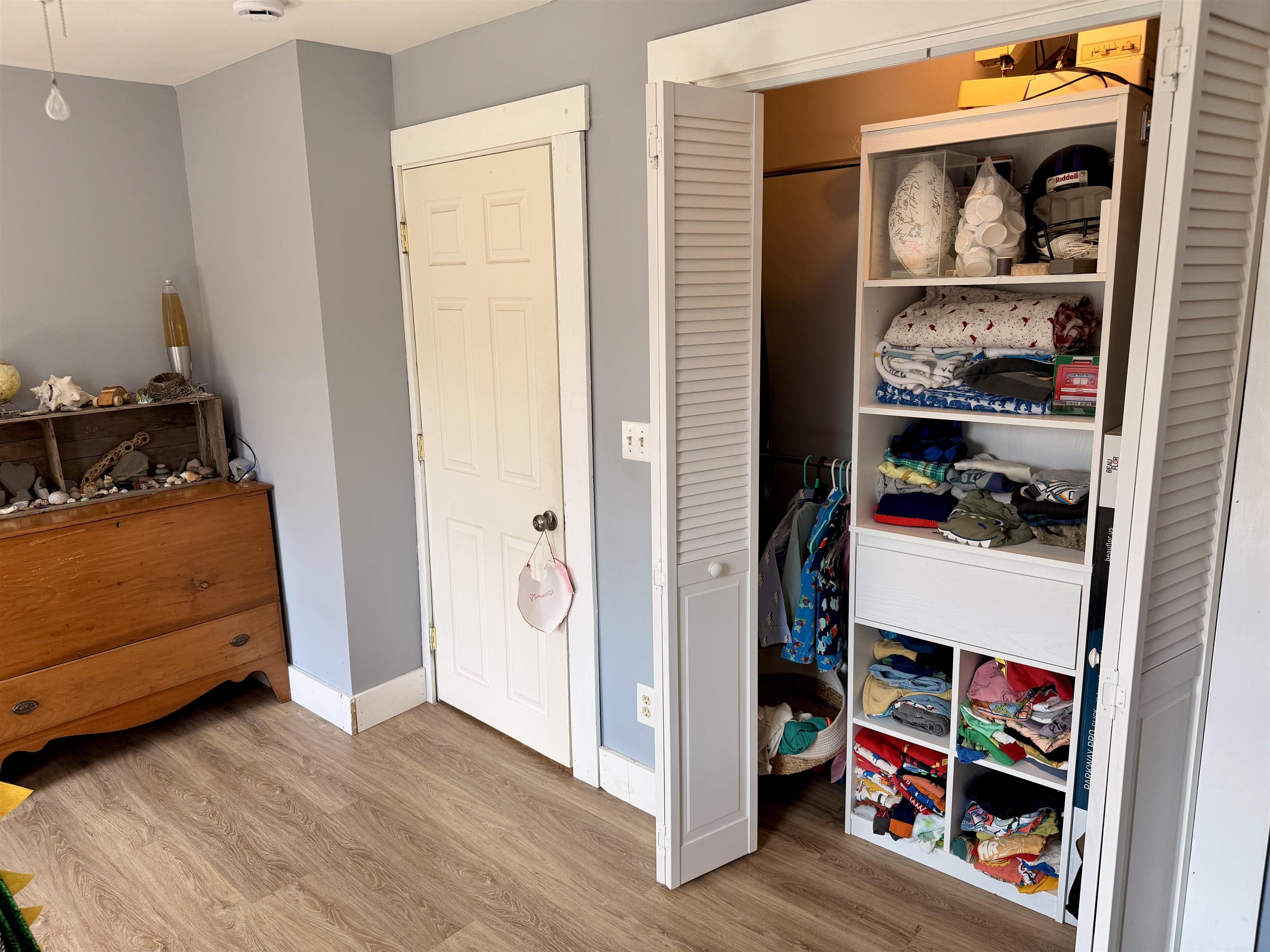 Closet in Bedroom